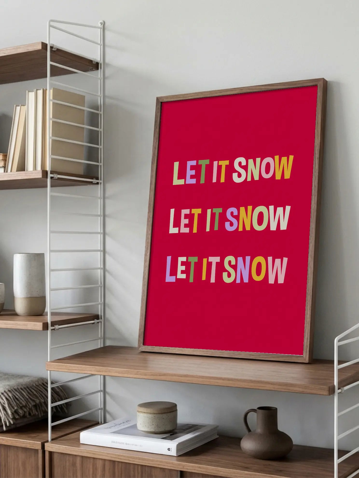 Let it Snow Poster