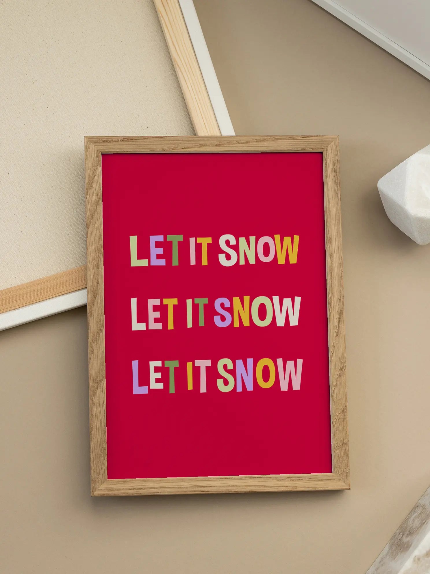 Let it Snow Poster