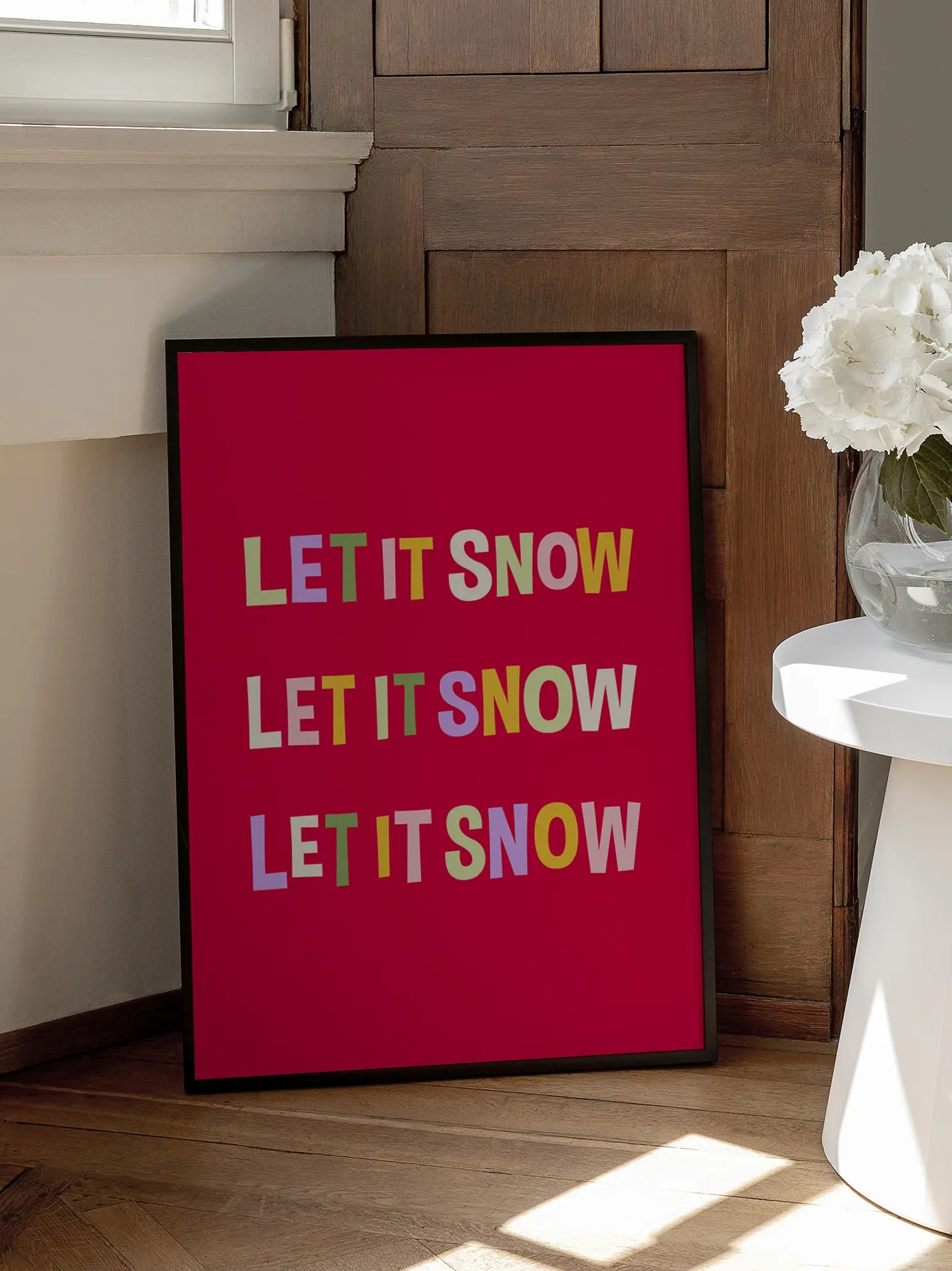 Let it Snow Poster