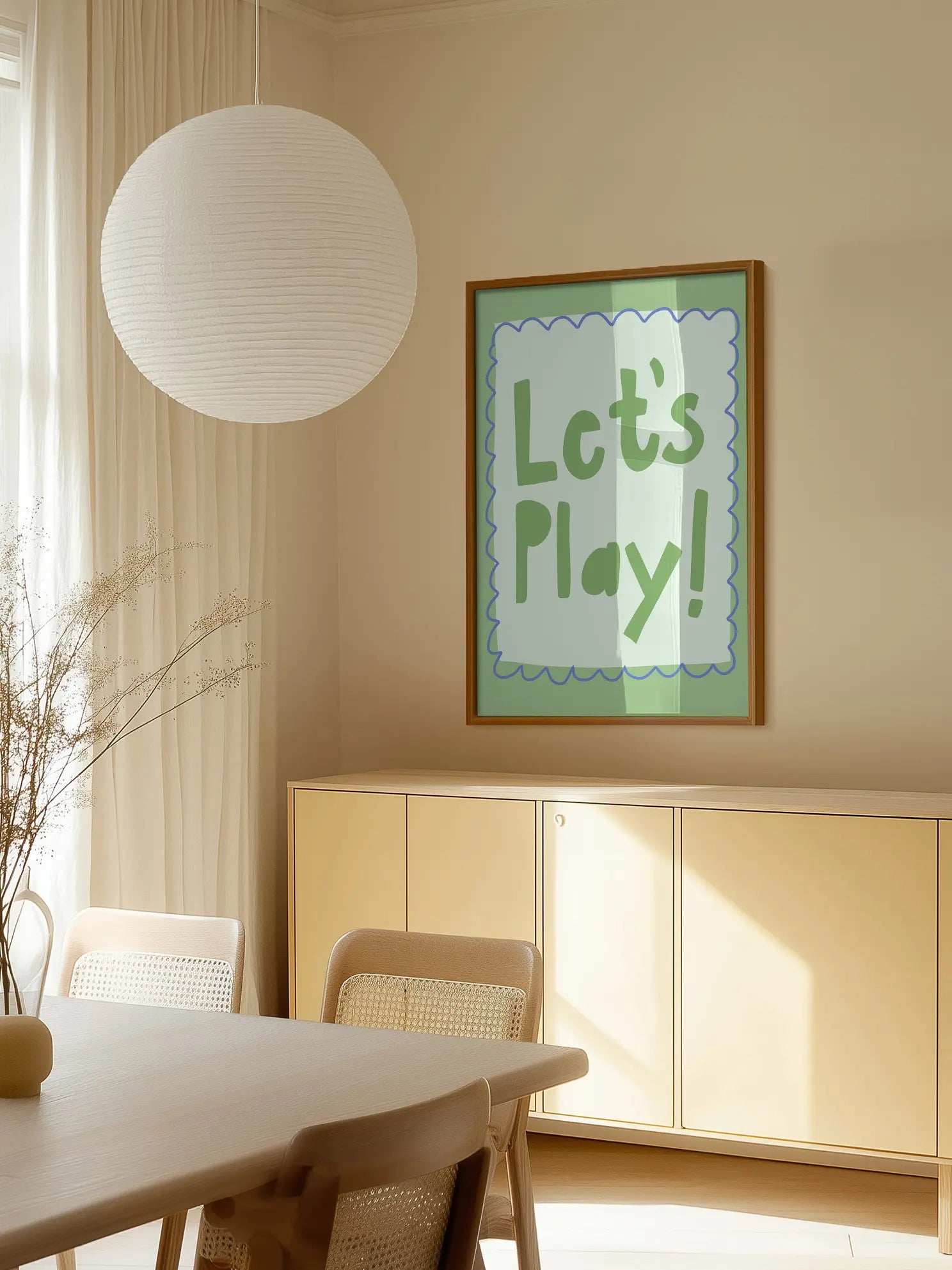 Let's Play Poster