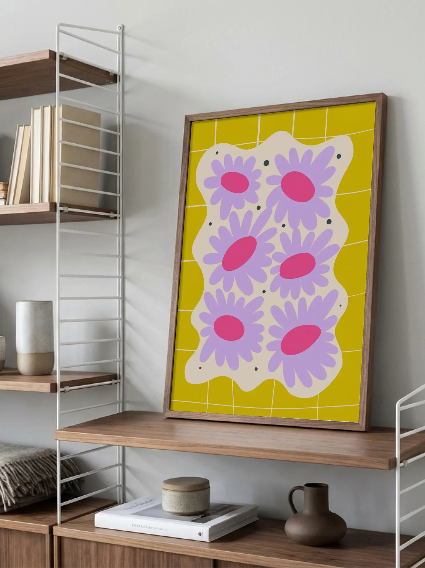 Lilac Bouquet Poster