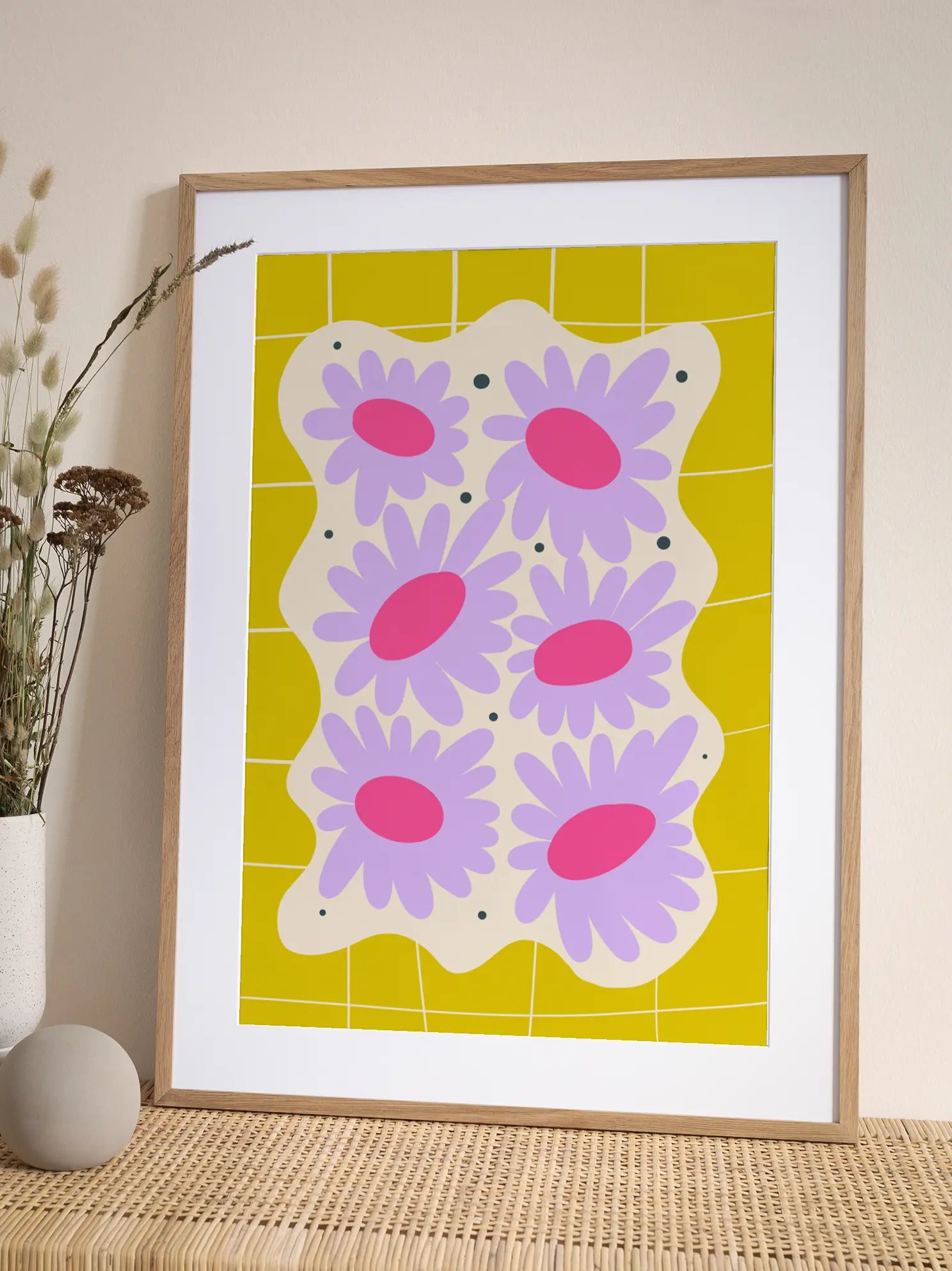 Lilac Bouquet Poster