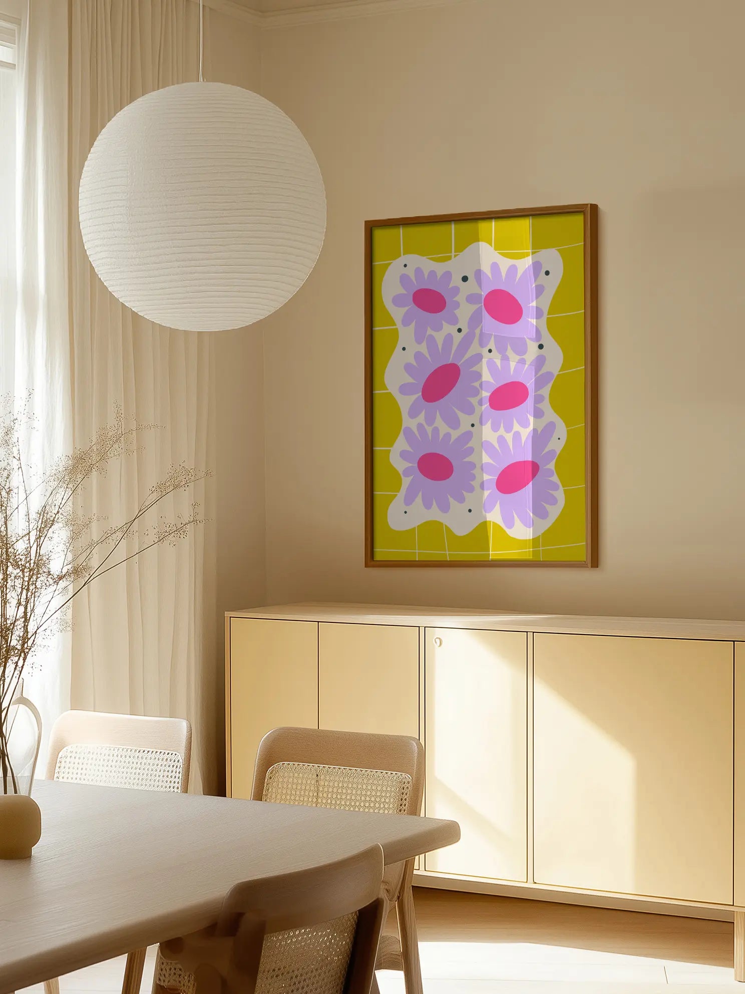 Lilac Bouquet Poster