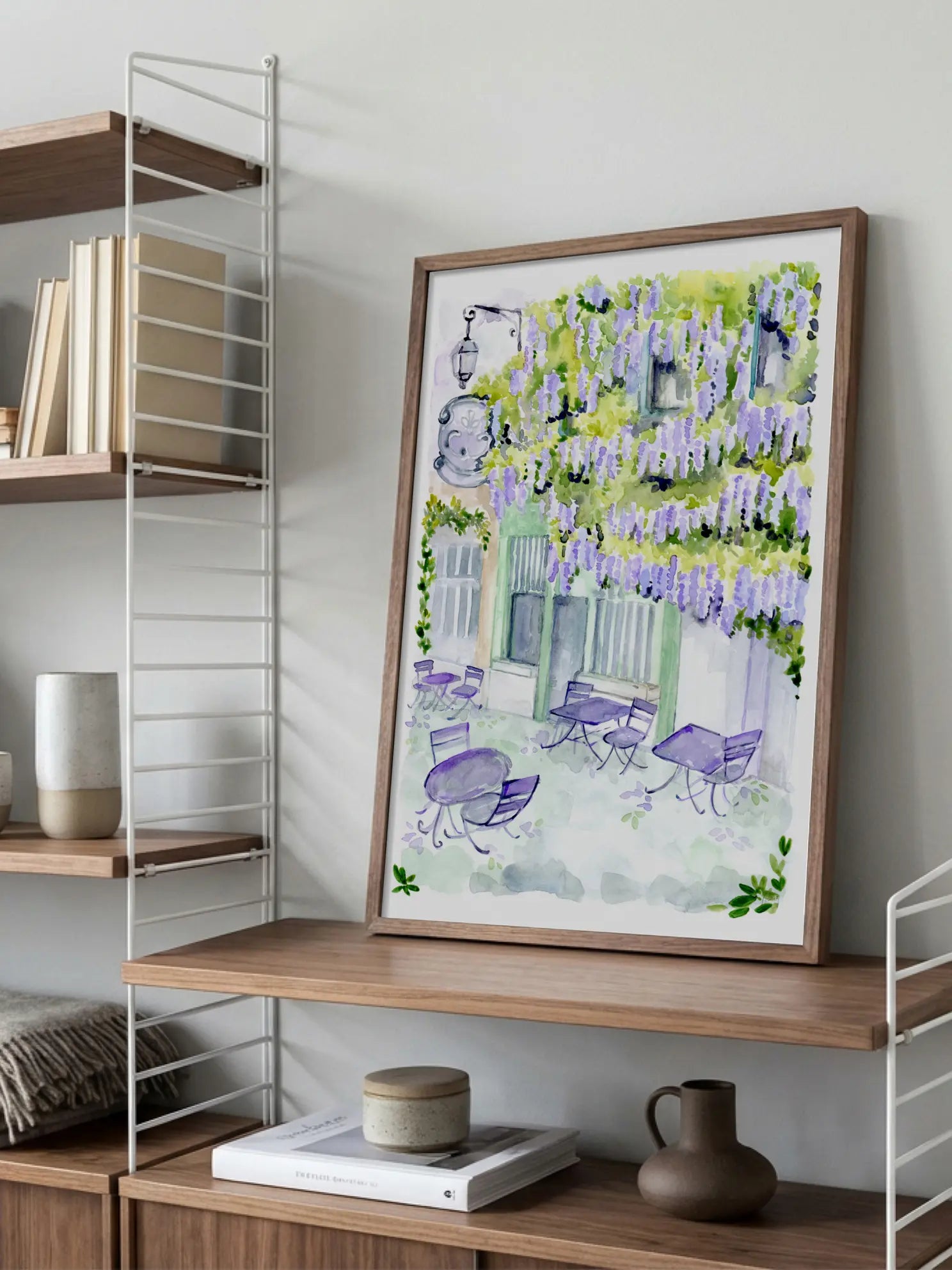 Lilac Terrace Poster