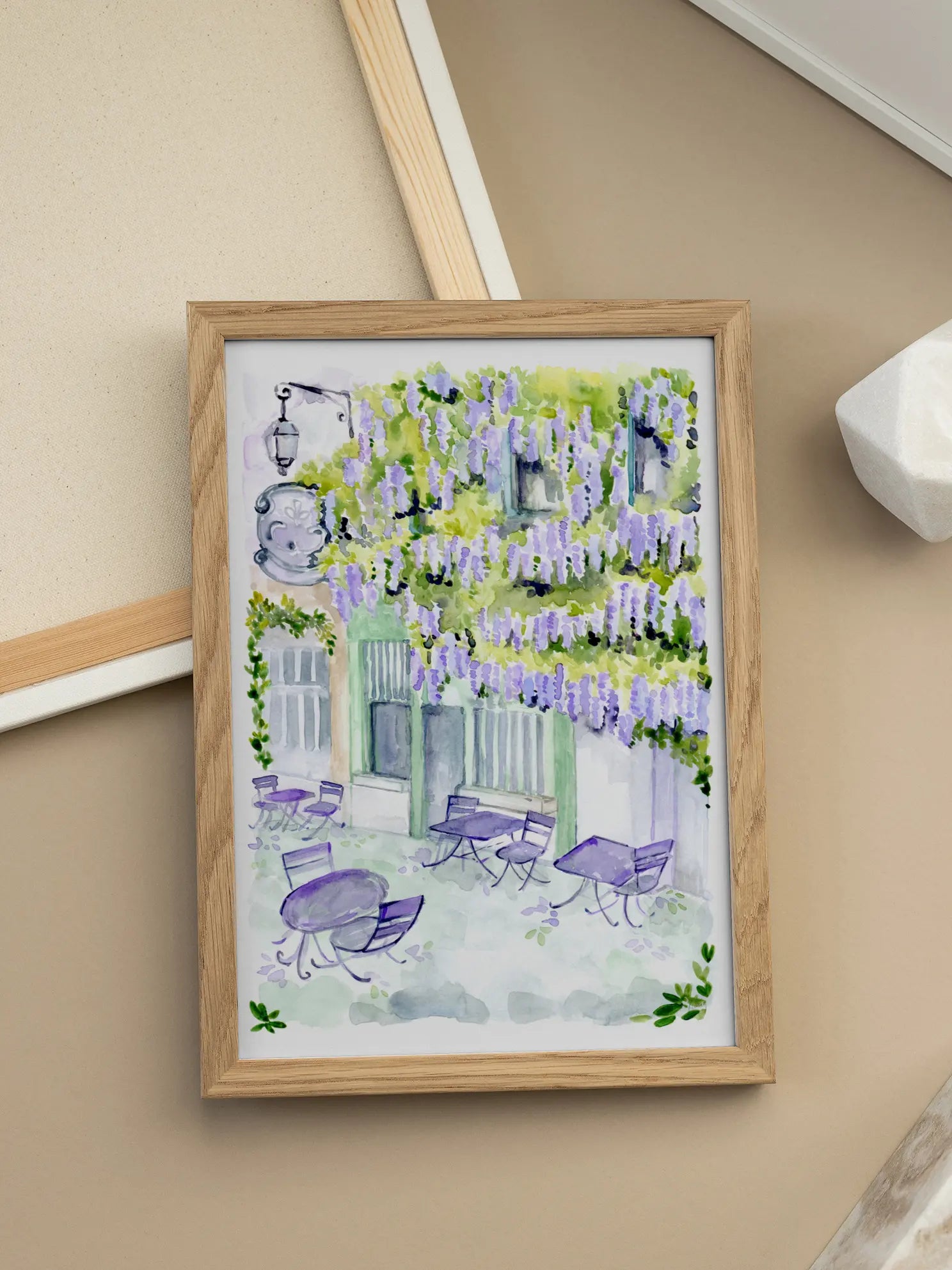 Lilac Terrace Poster