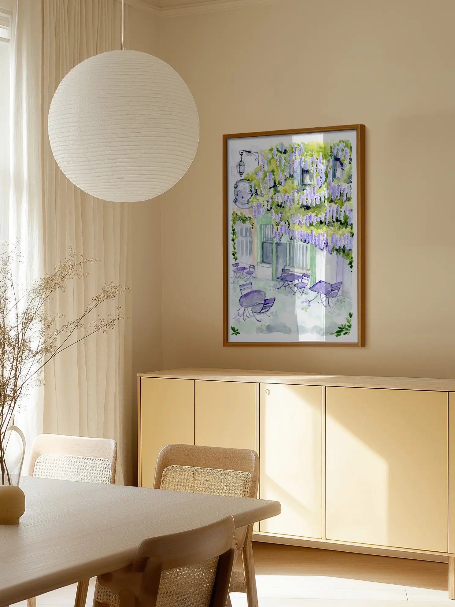 Lilac Terrace Poster