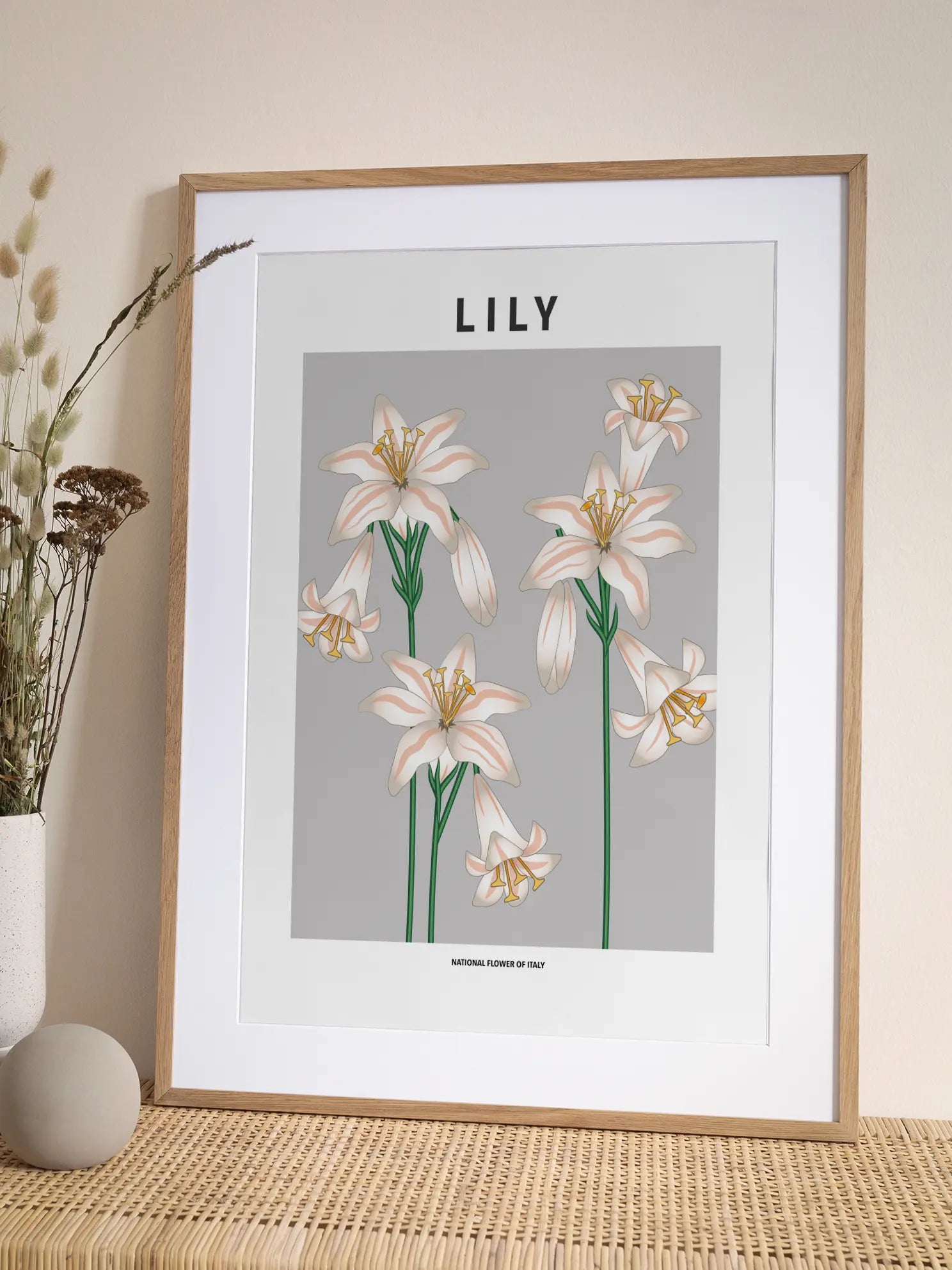 Lily of Italy Poster