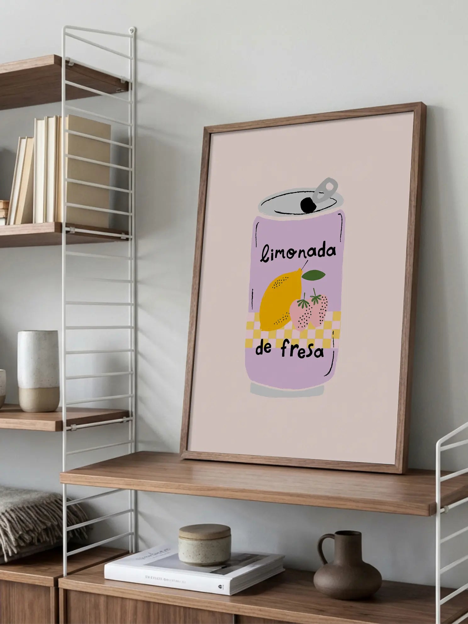 Limonada de Fresa Poster