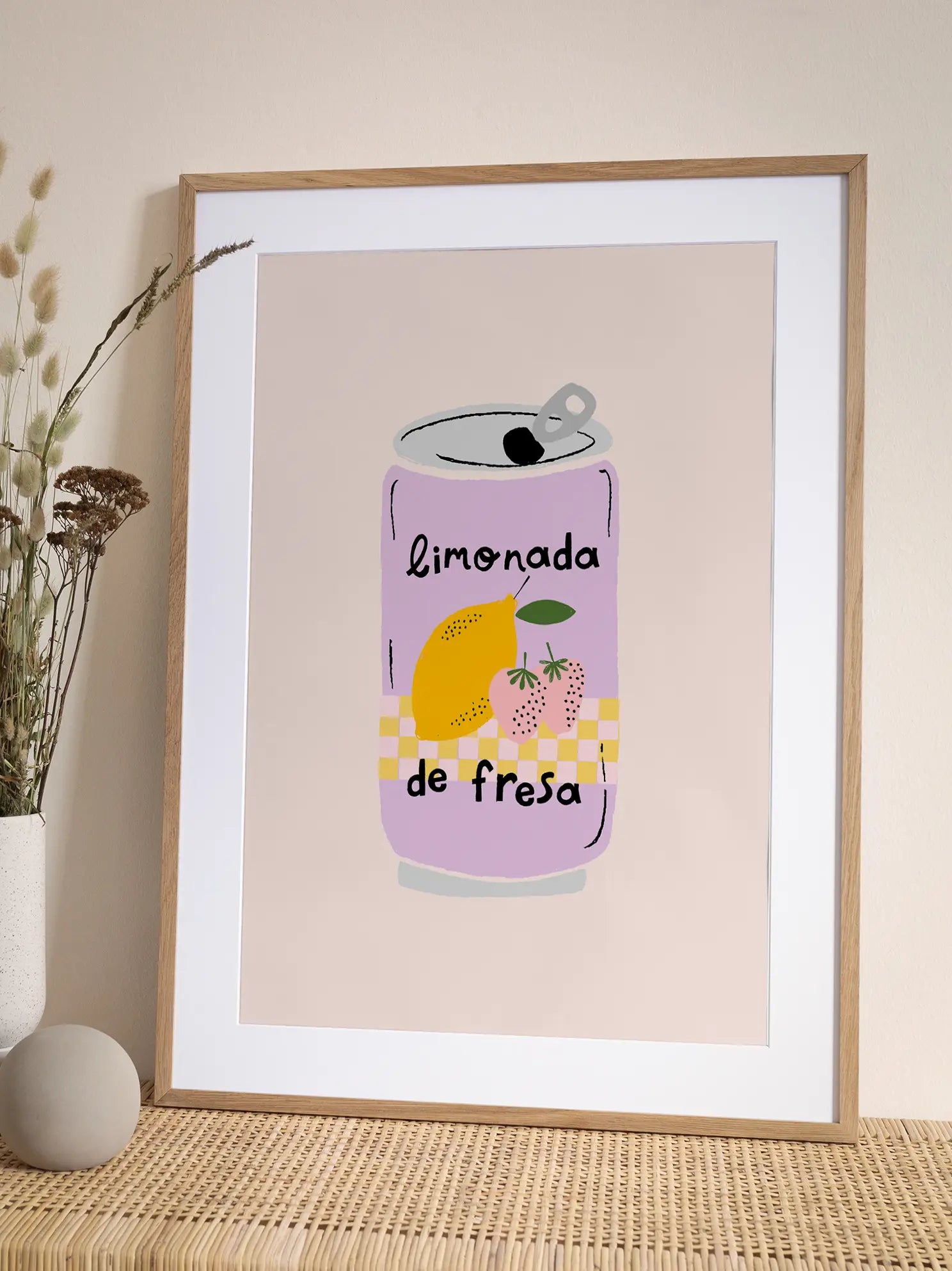 Limonada de Fresa Poster