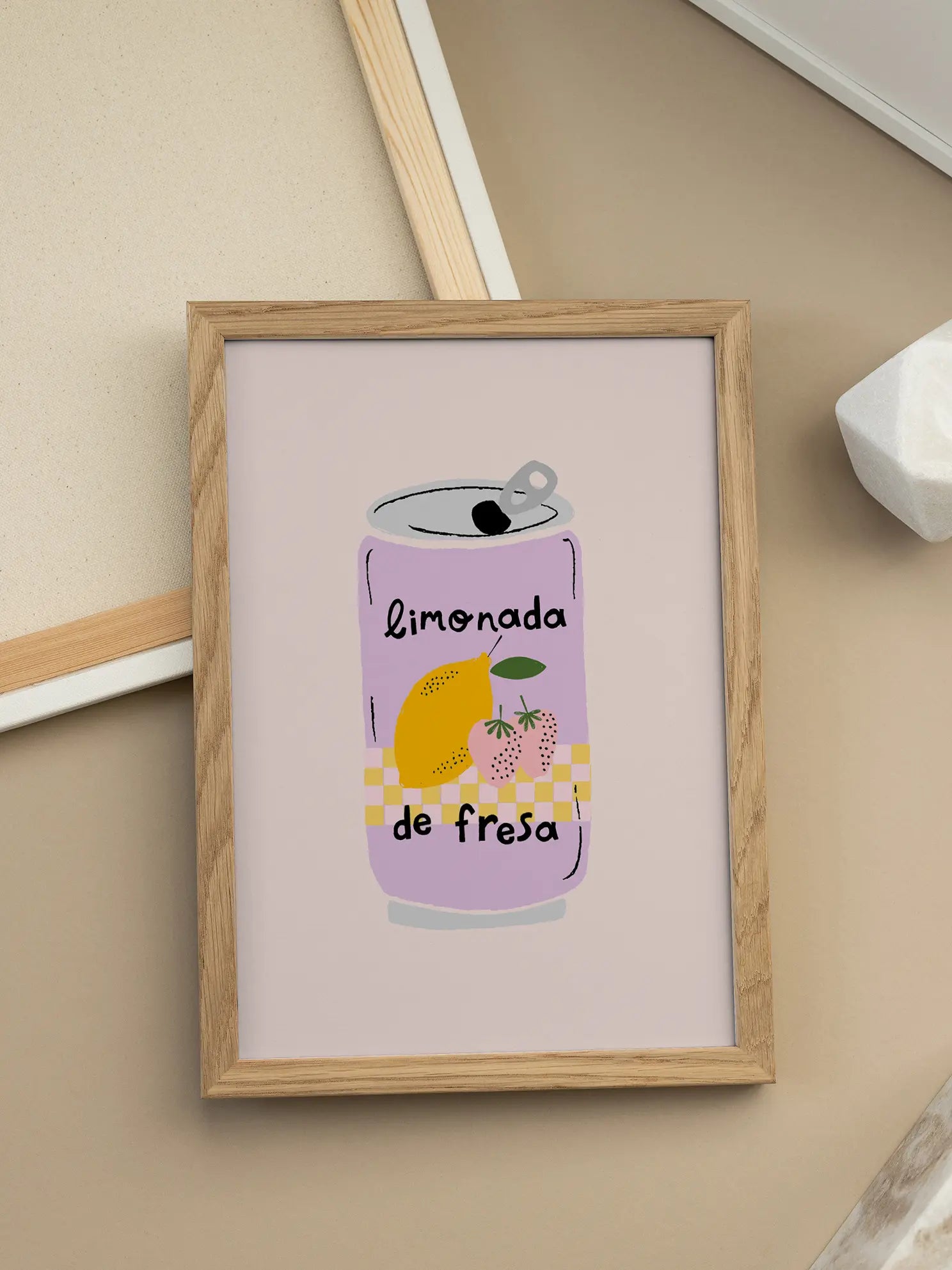 Limonada de Fresa Poster