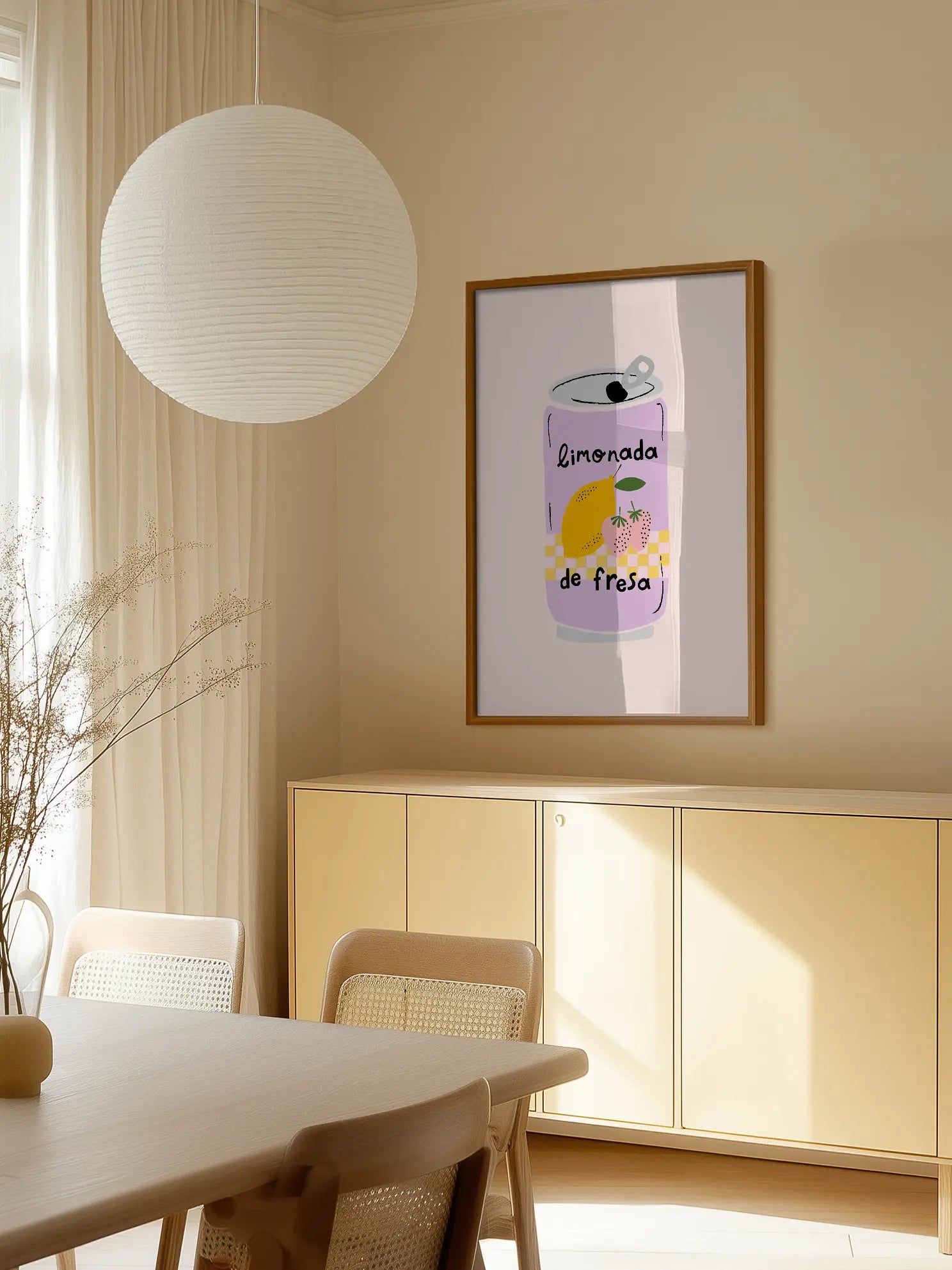 Limonada de Fresa Poster