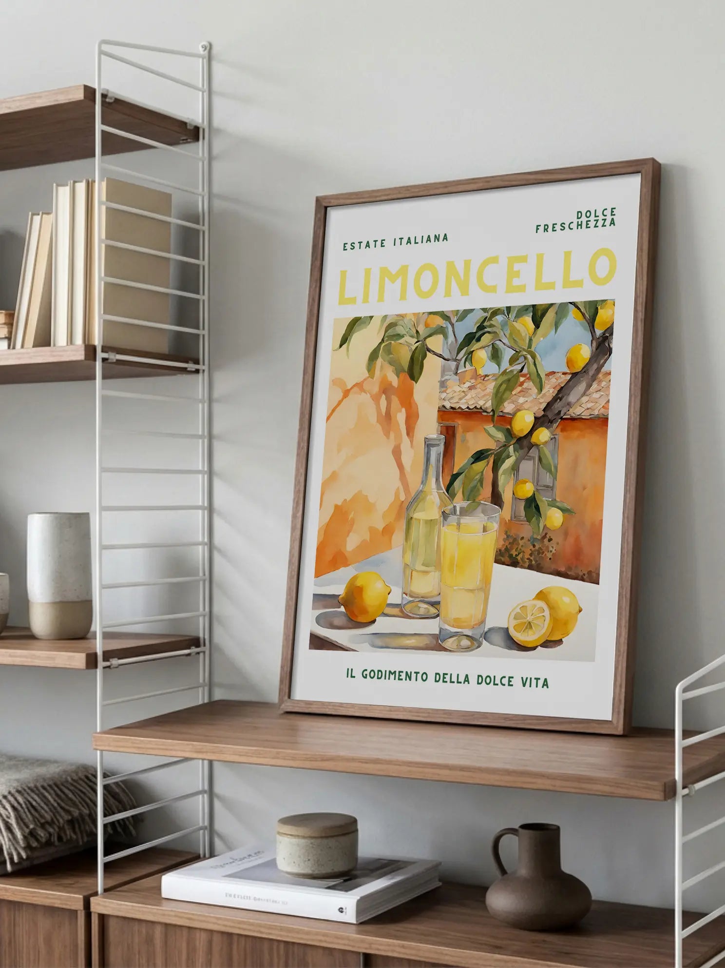 Limoncello Genuss Poster