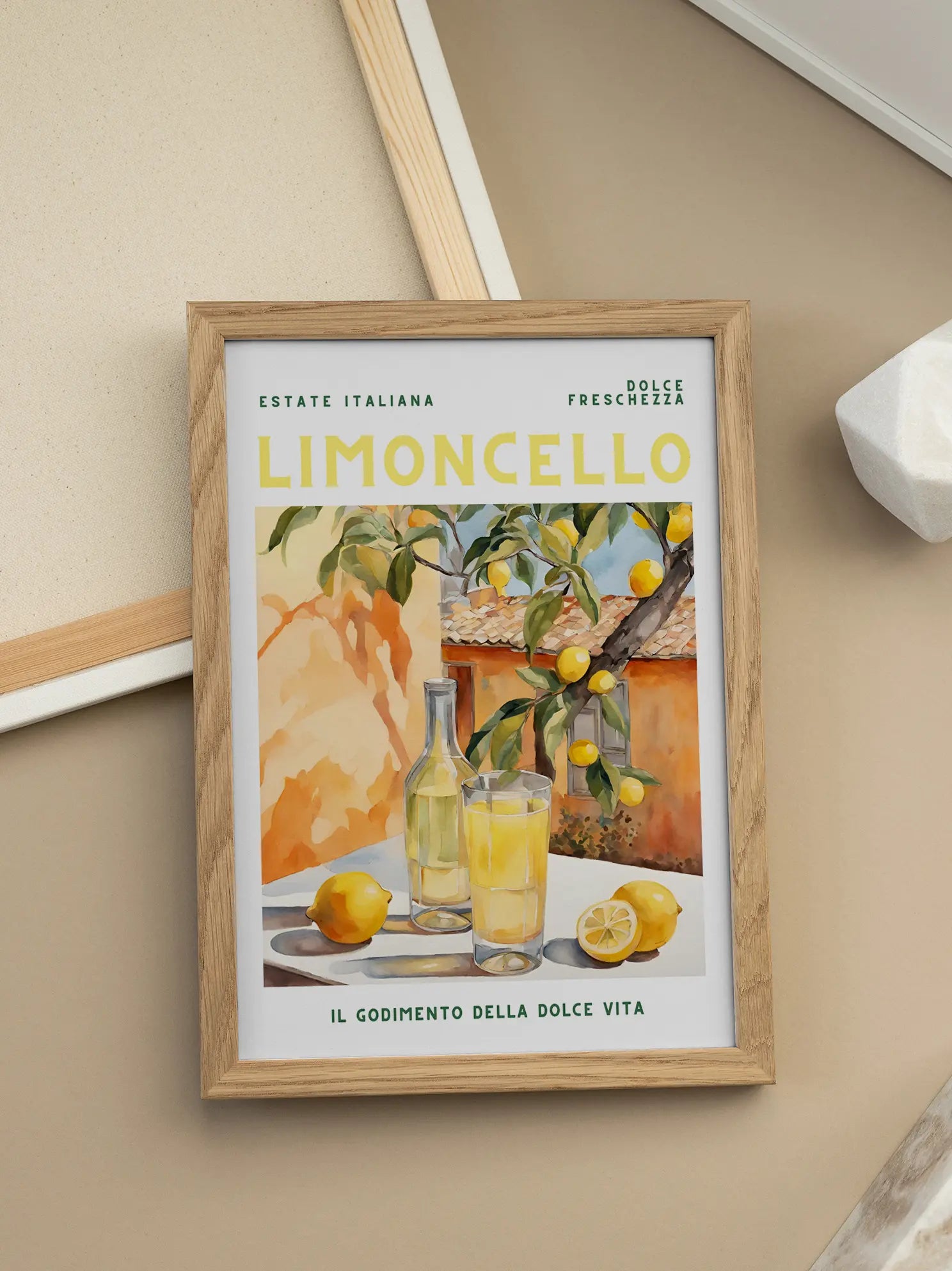 Limoncello Genuss Poster
