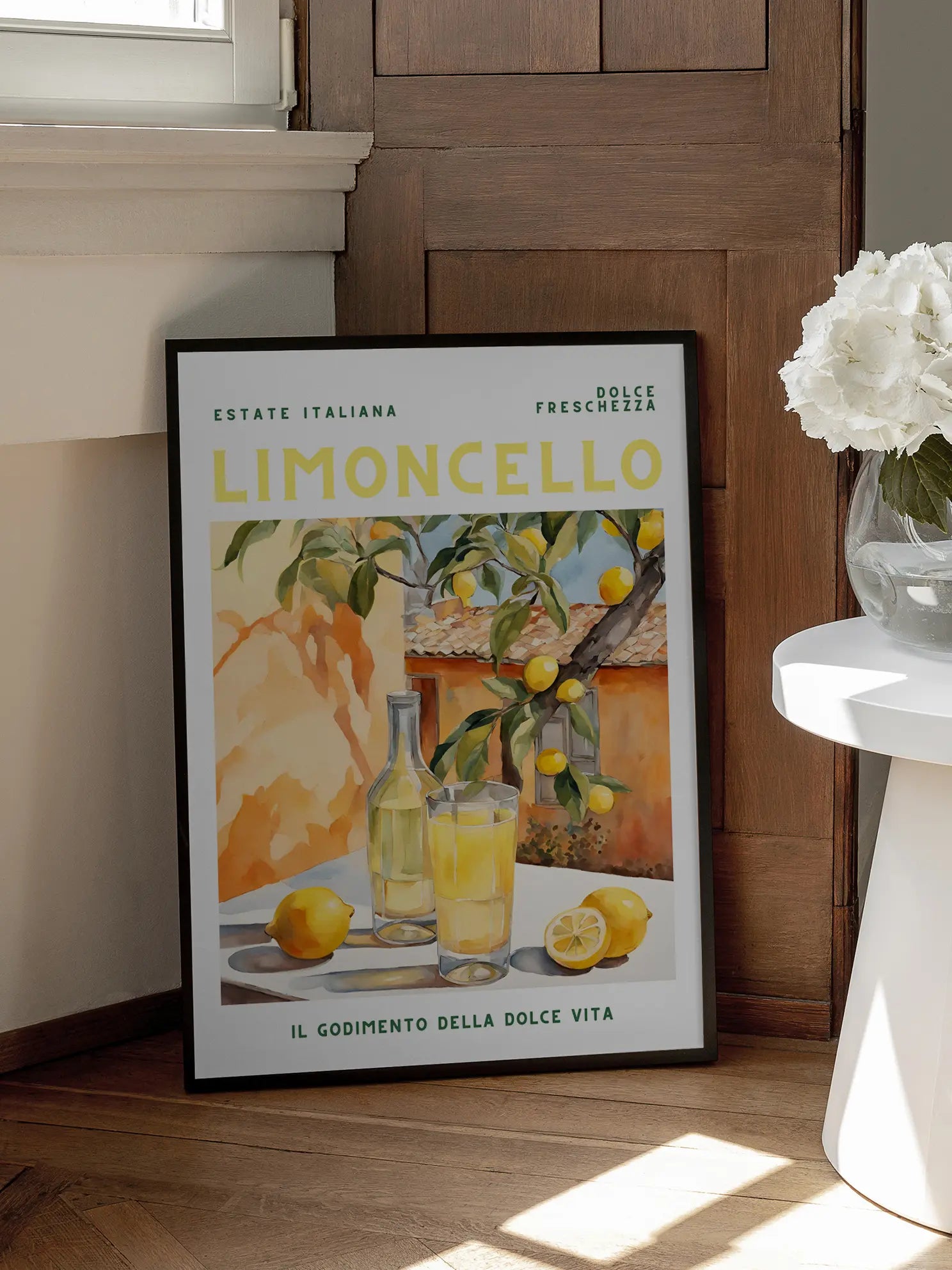 Limoncello Genuss Poster