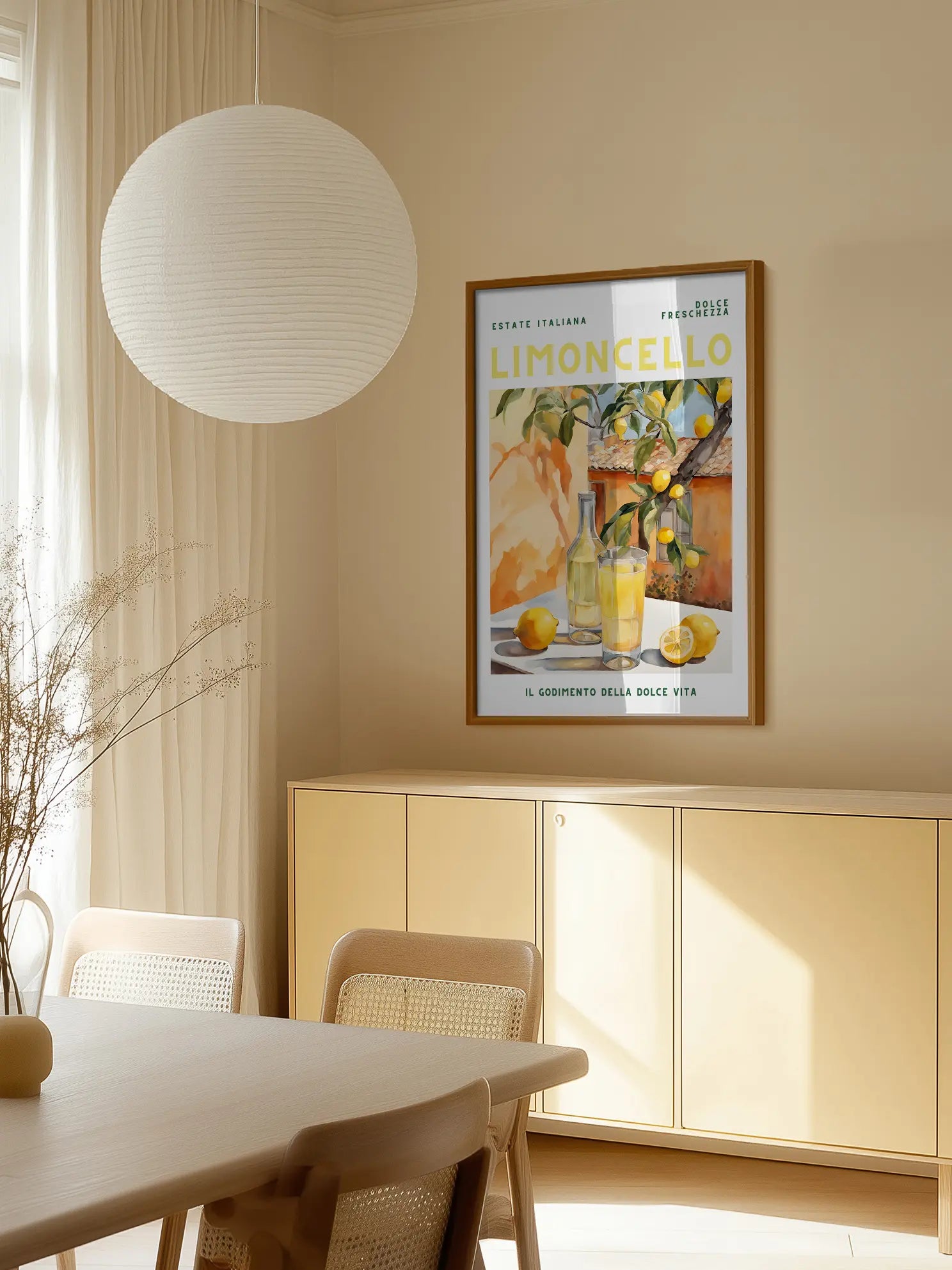 Limoncello Genuss Poster