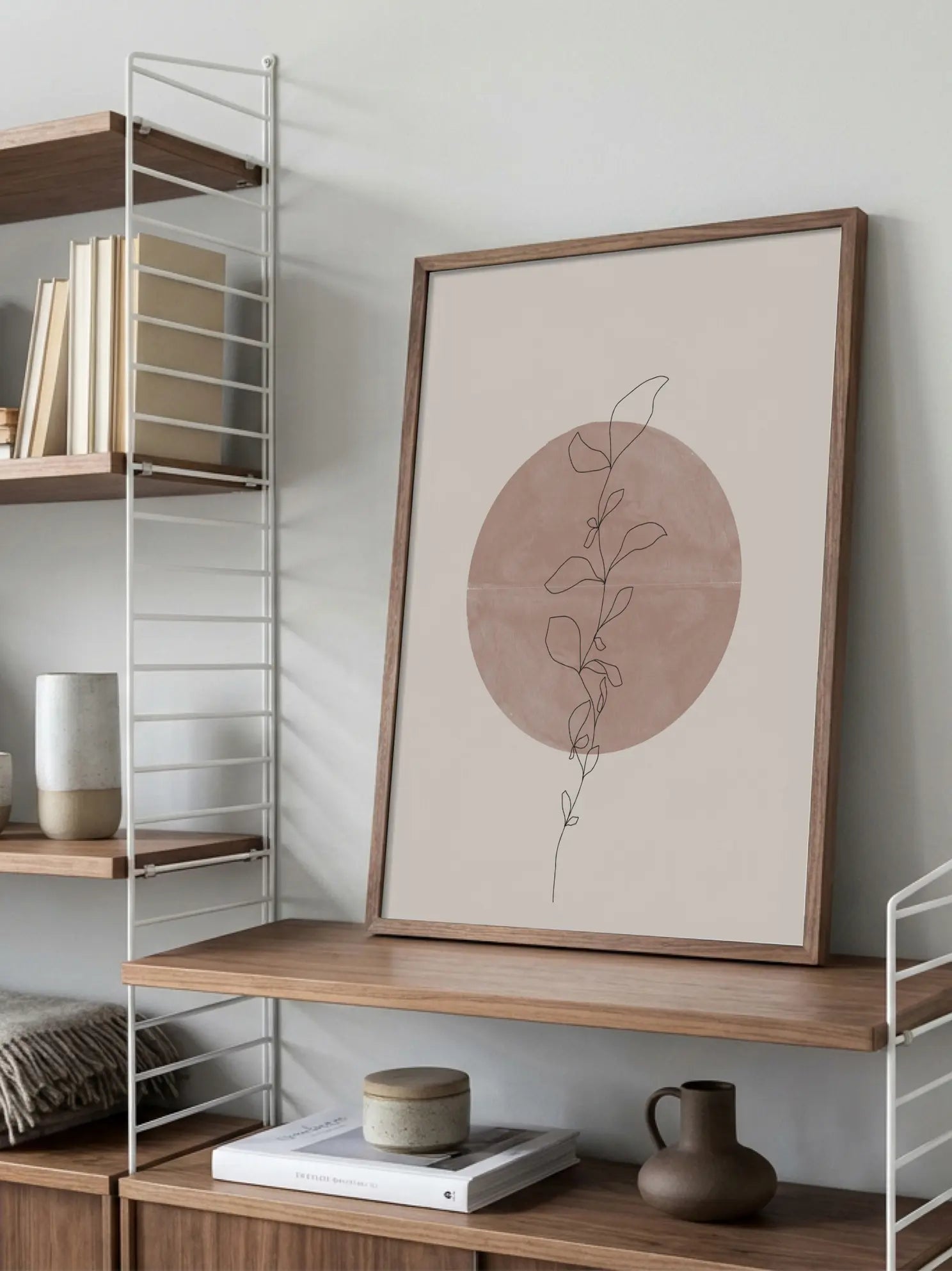 Line Plant Poster