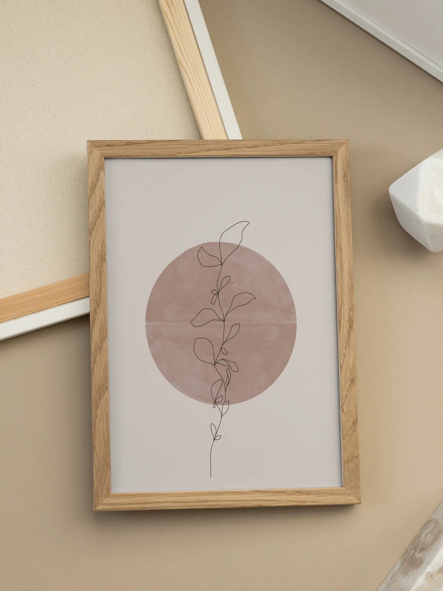 Line Plant Poster