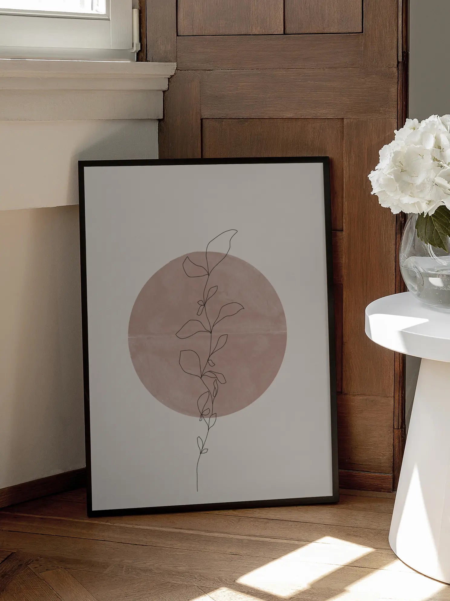 Line Plant Poster
