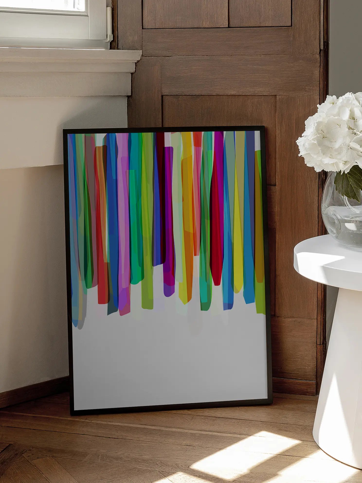 Lines of Color Poster