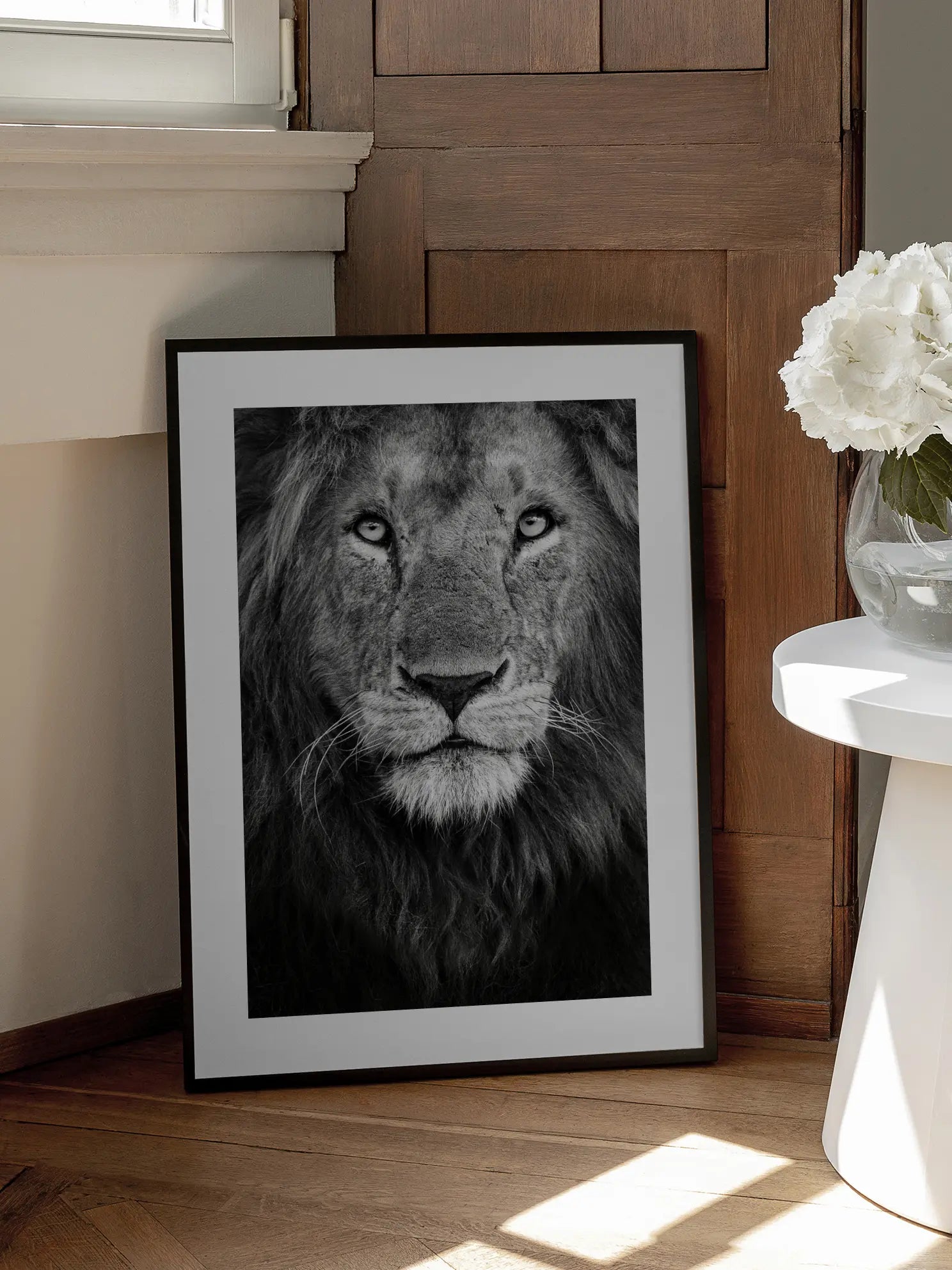 Lion Portait Poster