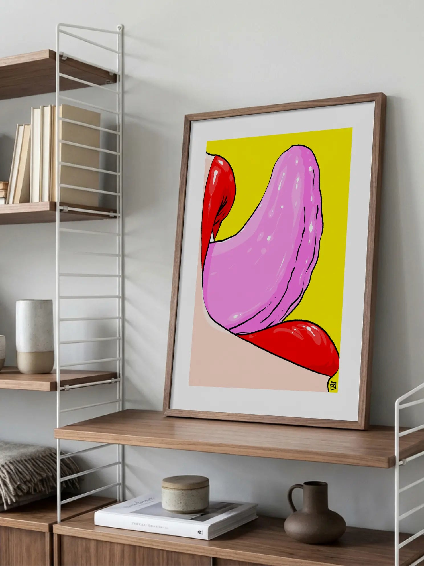 Lips Poster