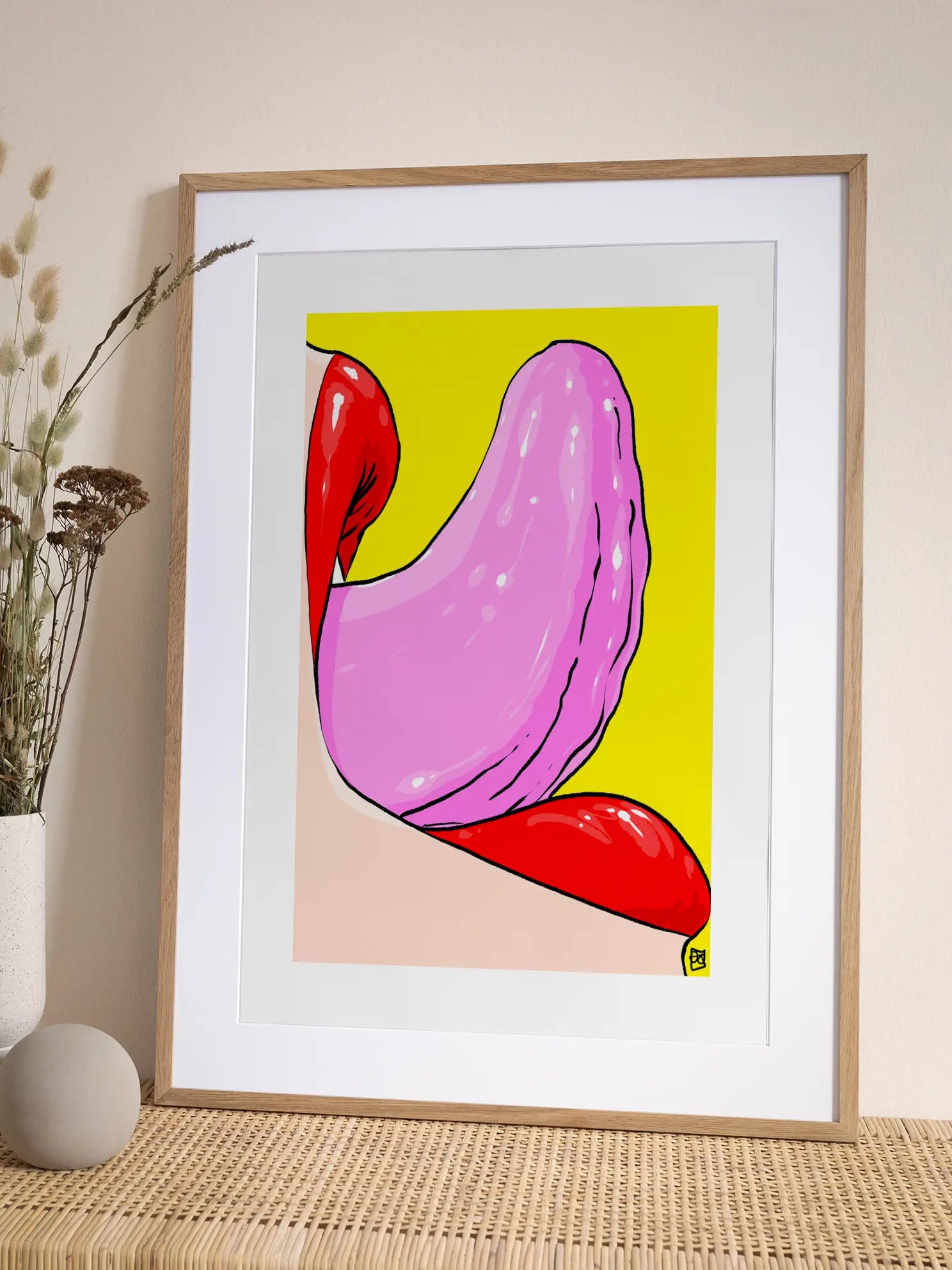 Lips Poster