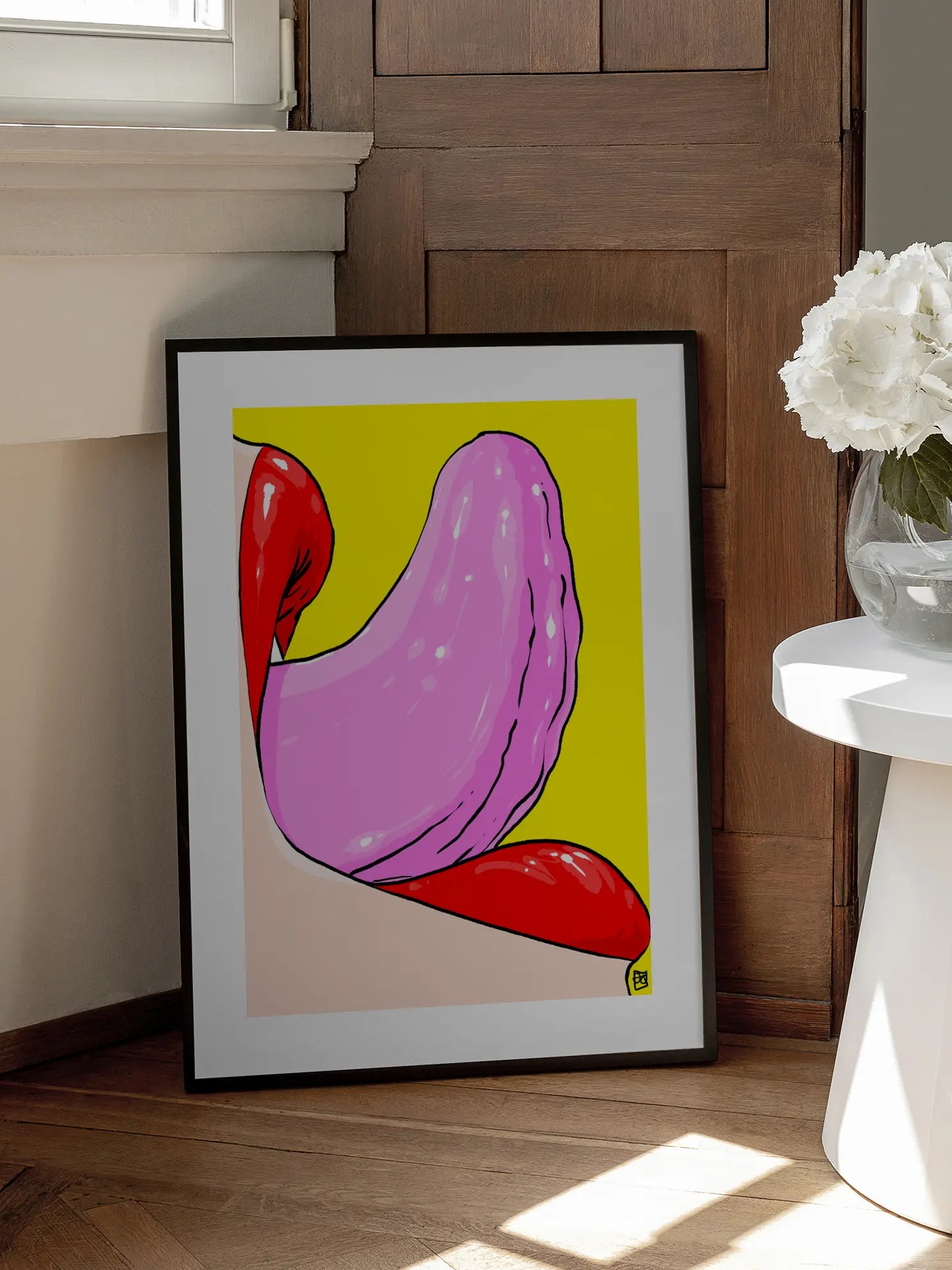 Lips Poster