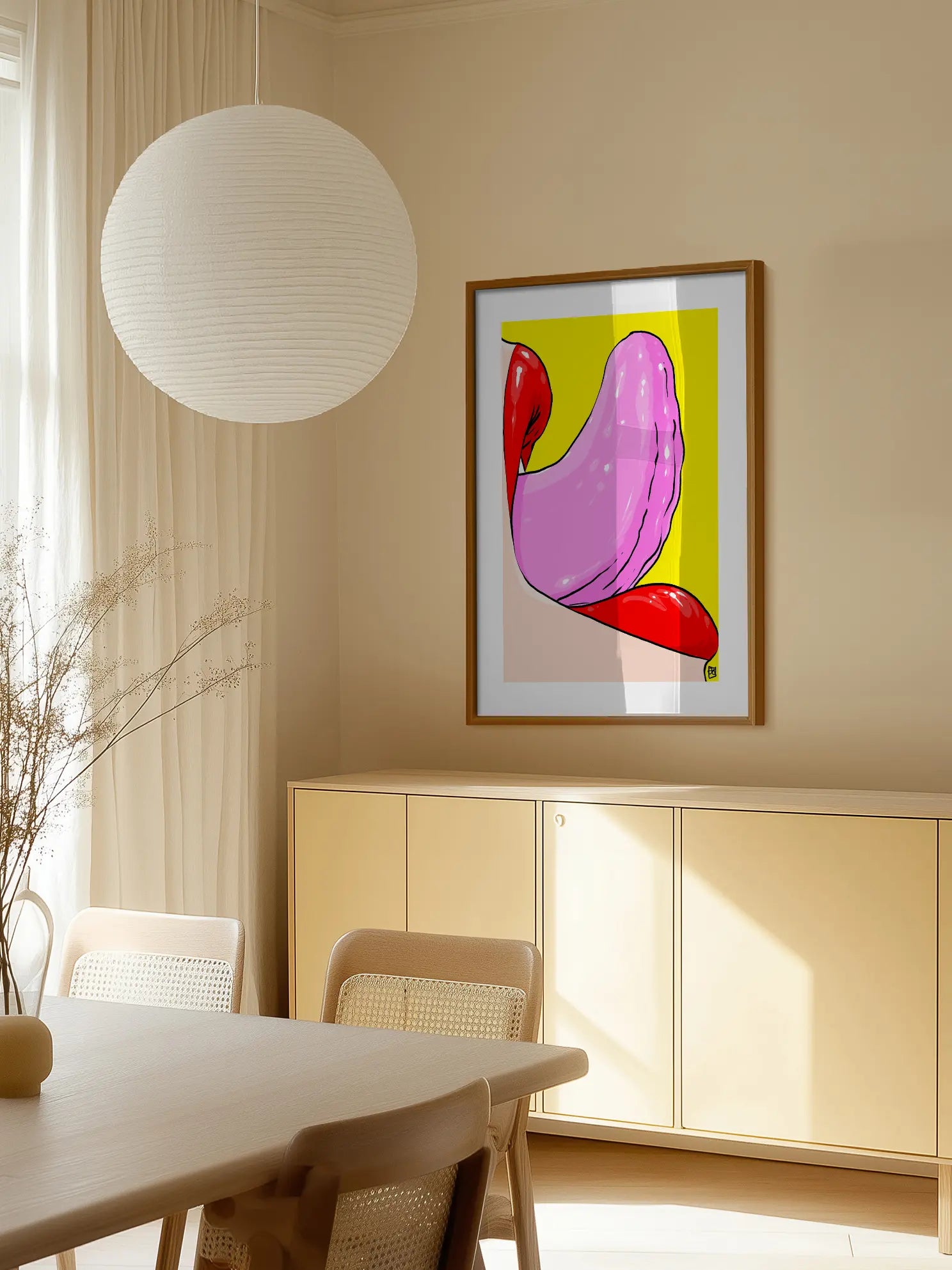 Lips Poster