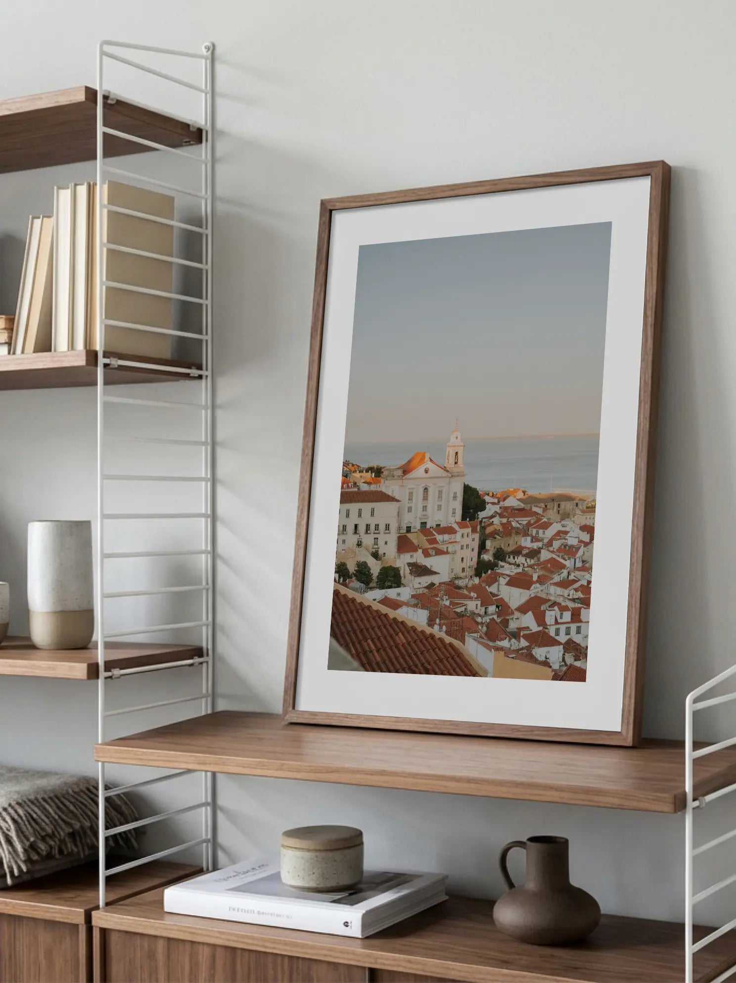 Lisbon Scenery Poster