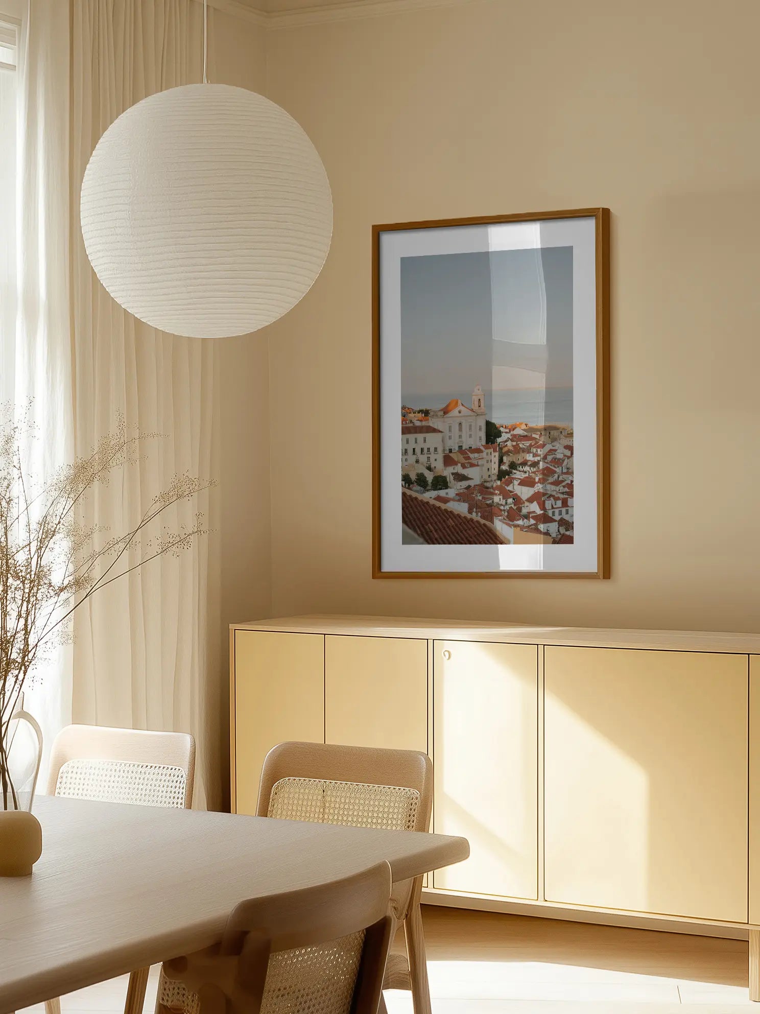 Lisbon Scenery Poster