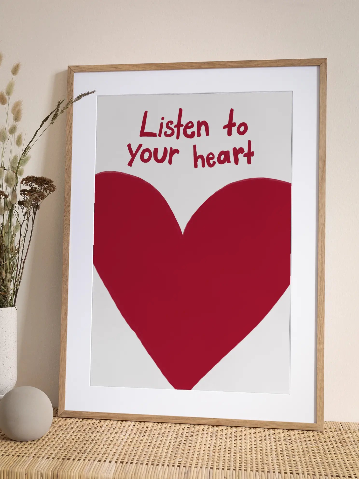 Listen to your Heart Poster