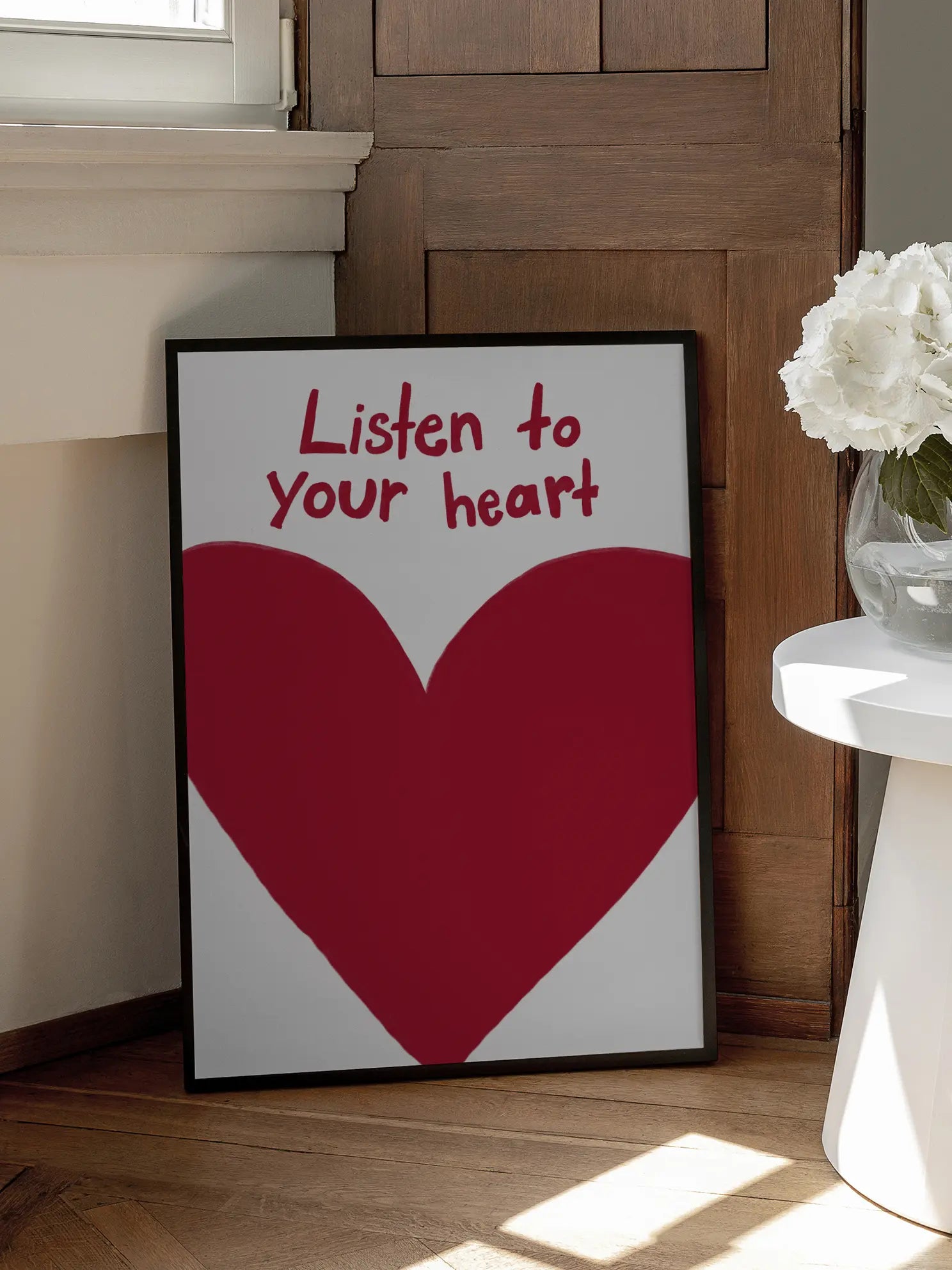 Listen to your Heart Poster