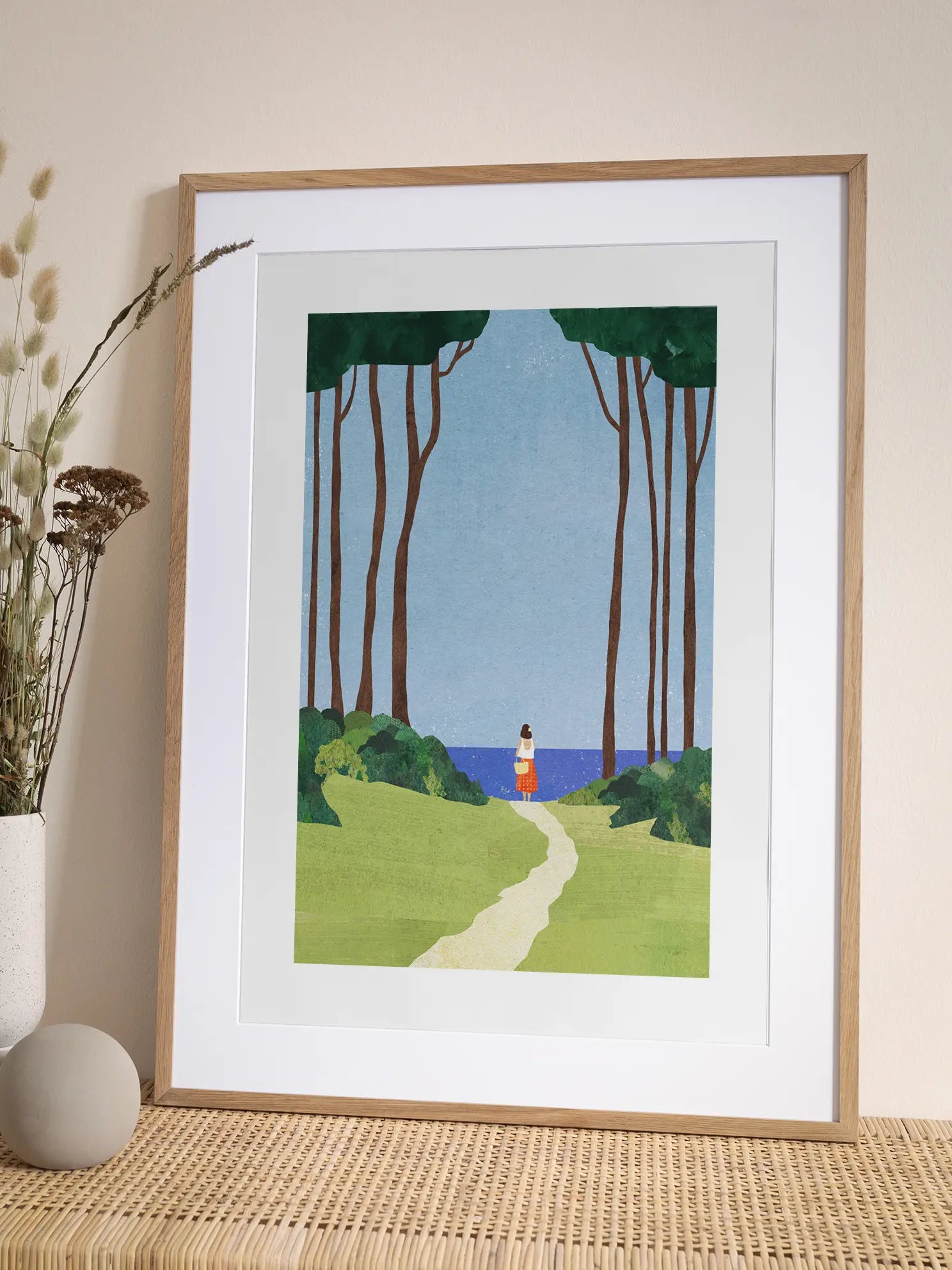 Lone Path Poster