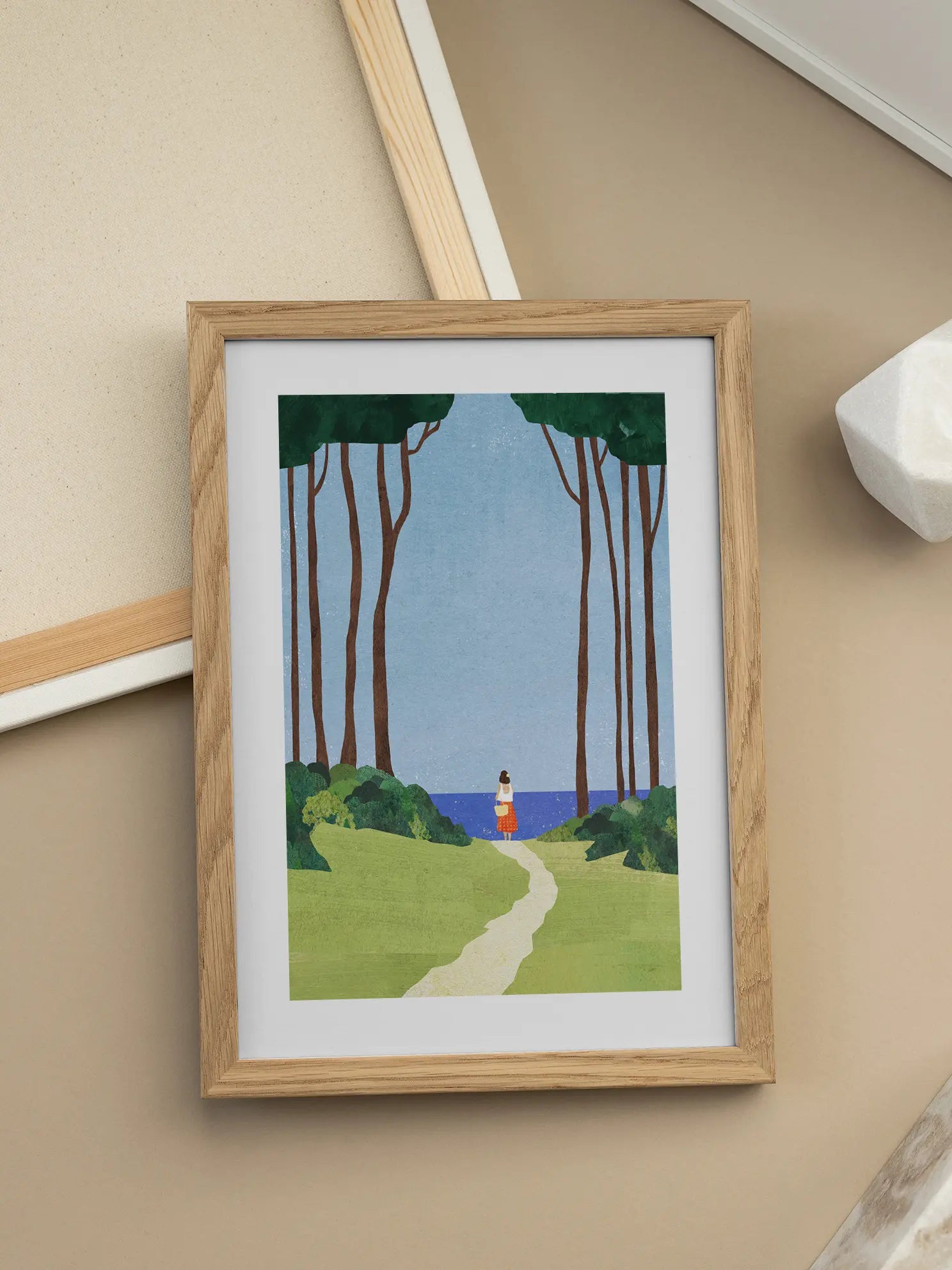 Lone Path Poster
