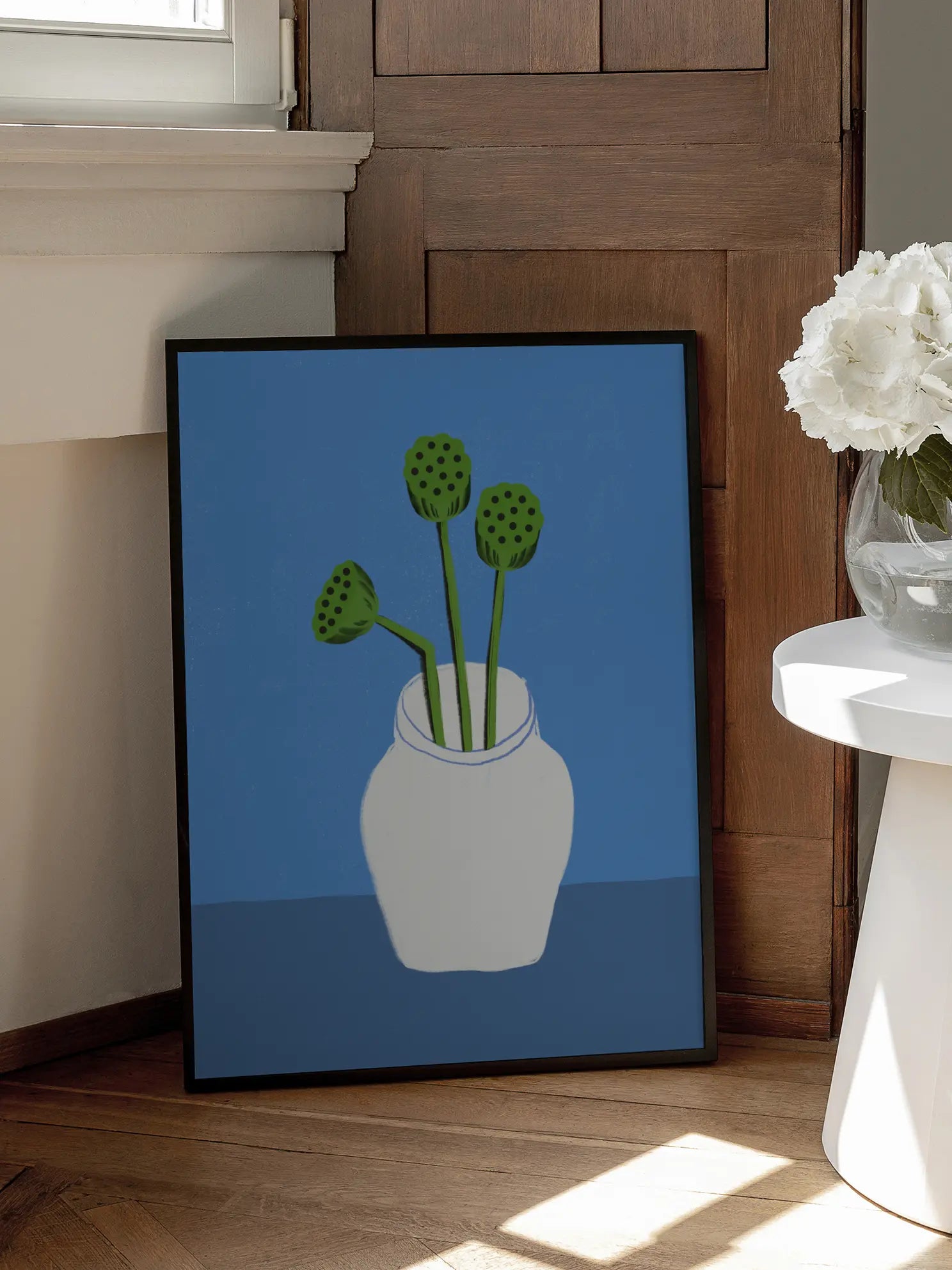 Lotus Still Life Poster