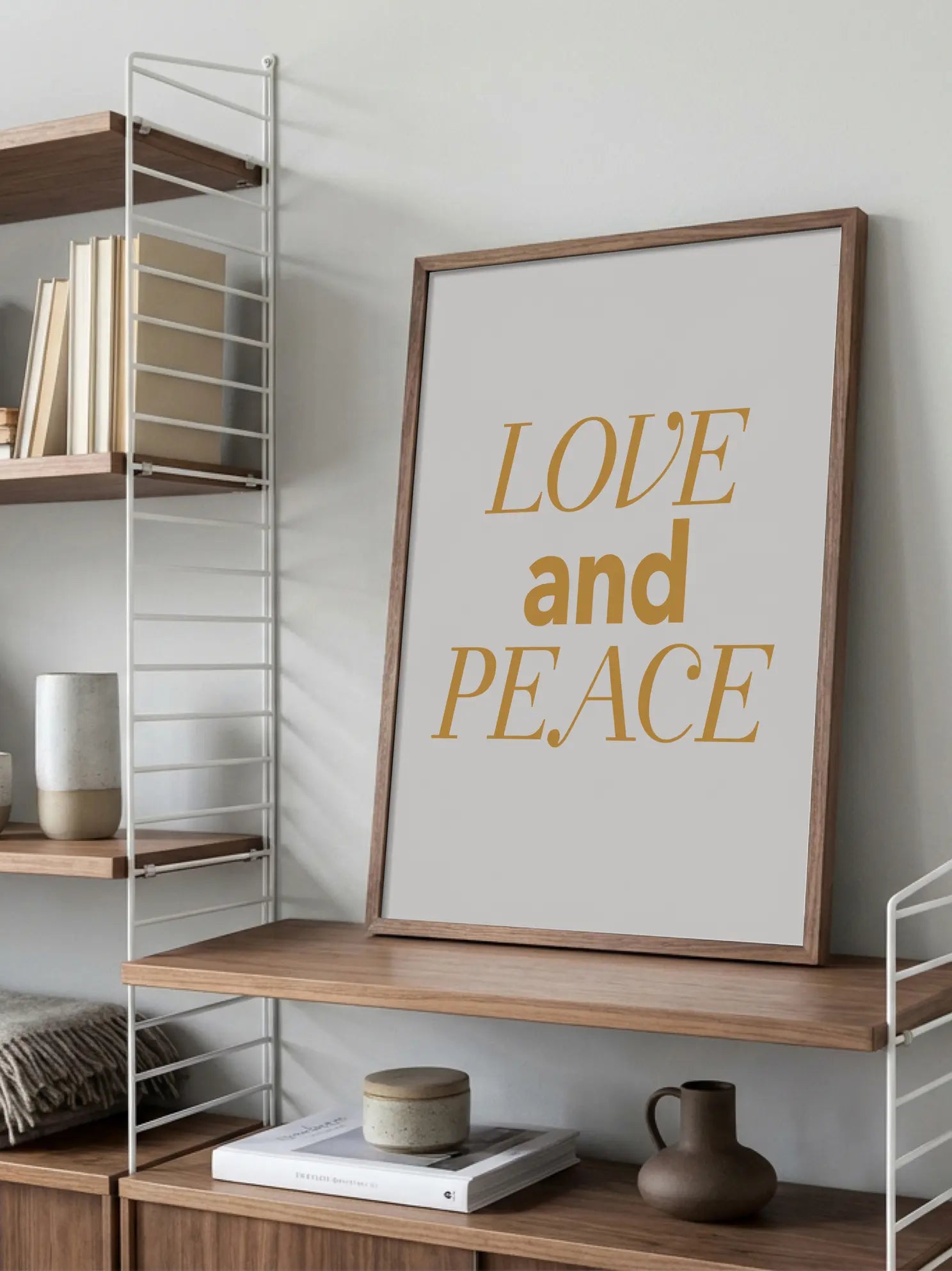 Love and Peace Poster