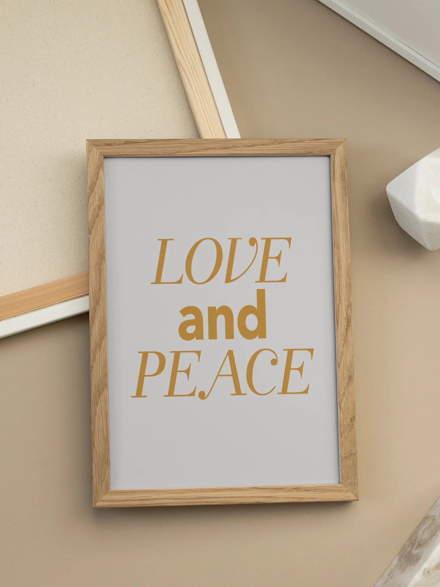 Love and Peace Poster