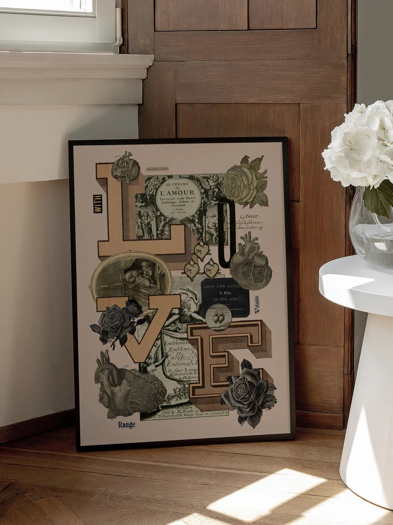 LOVE Collage Poster