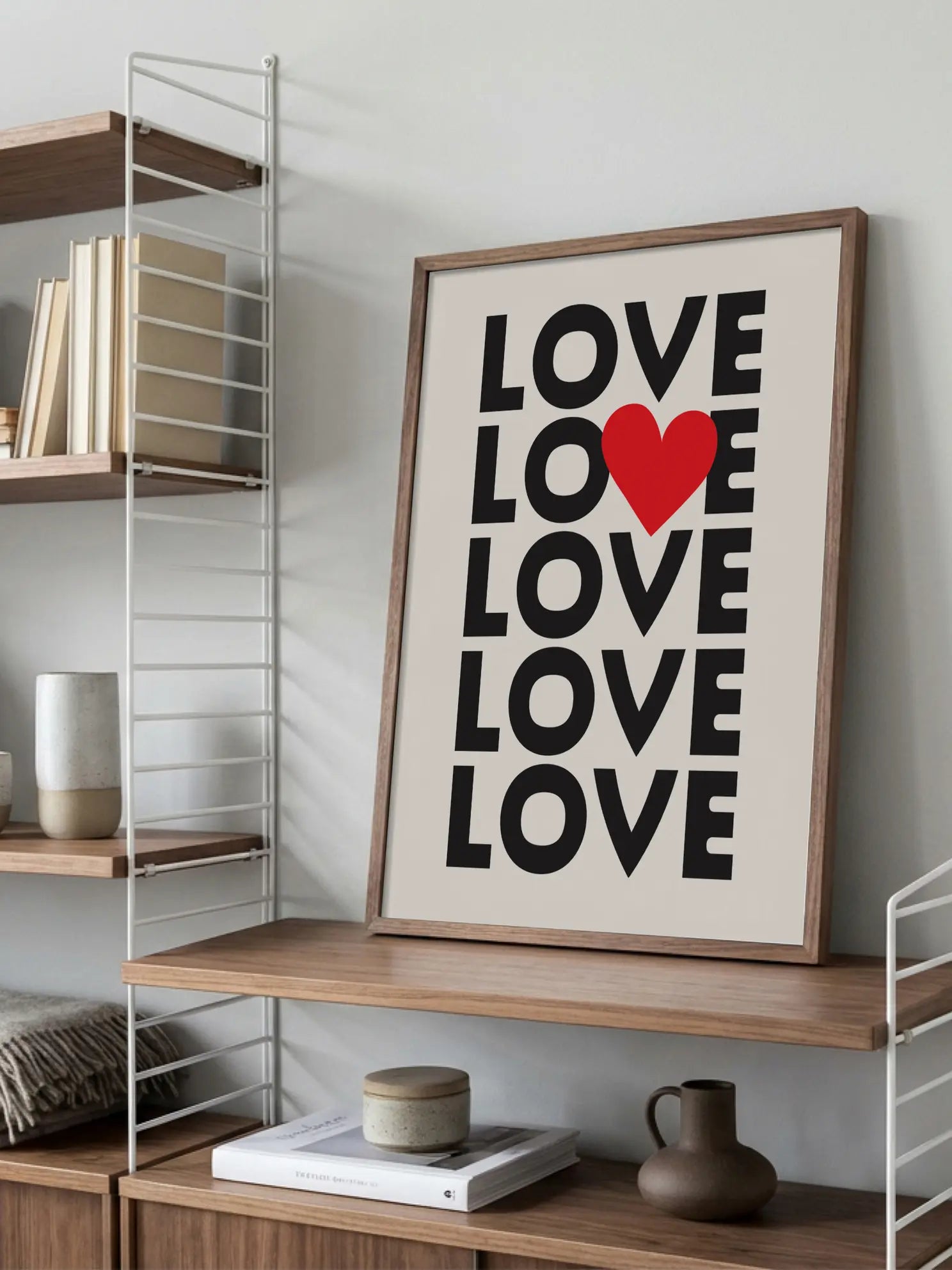 Love Heart Poster