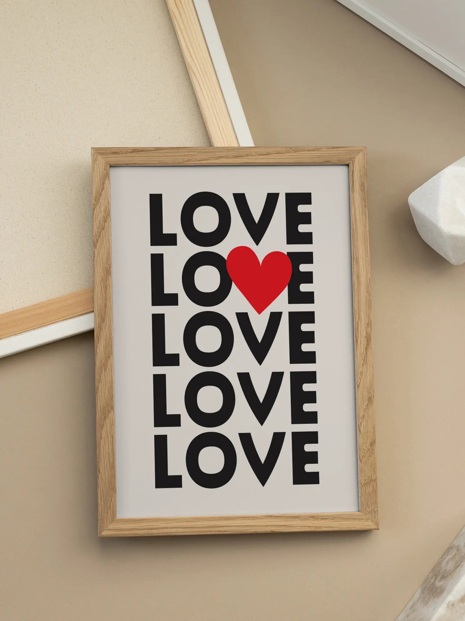 Love Heart Poster