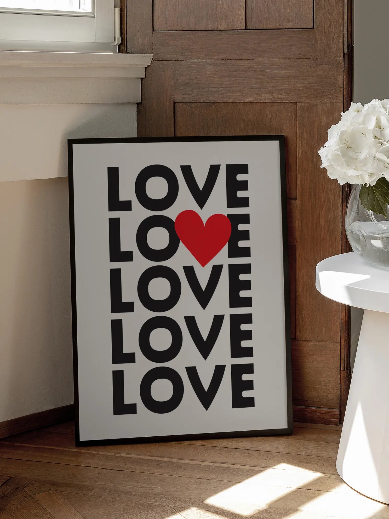 Love Heart Poster