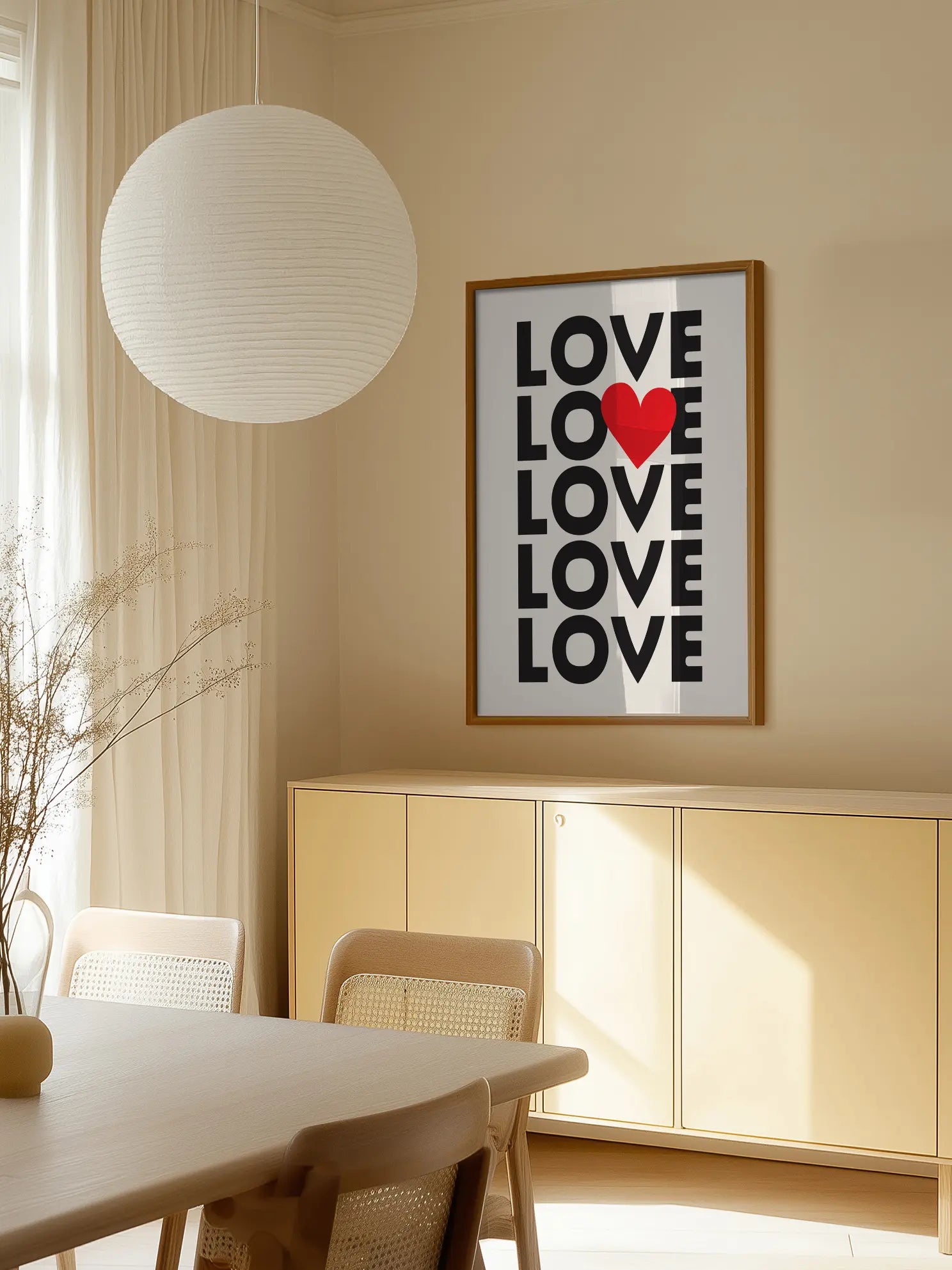 Love Heart Poster
