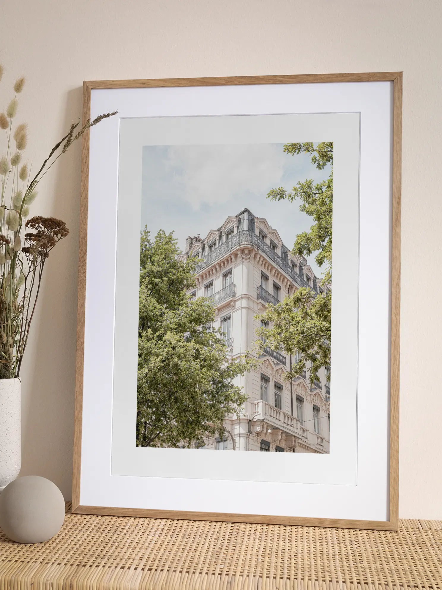 Lyon Building Poster