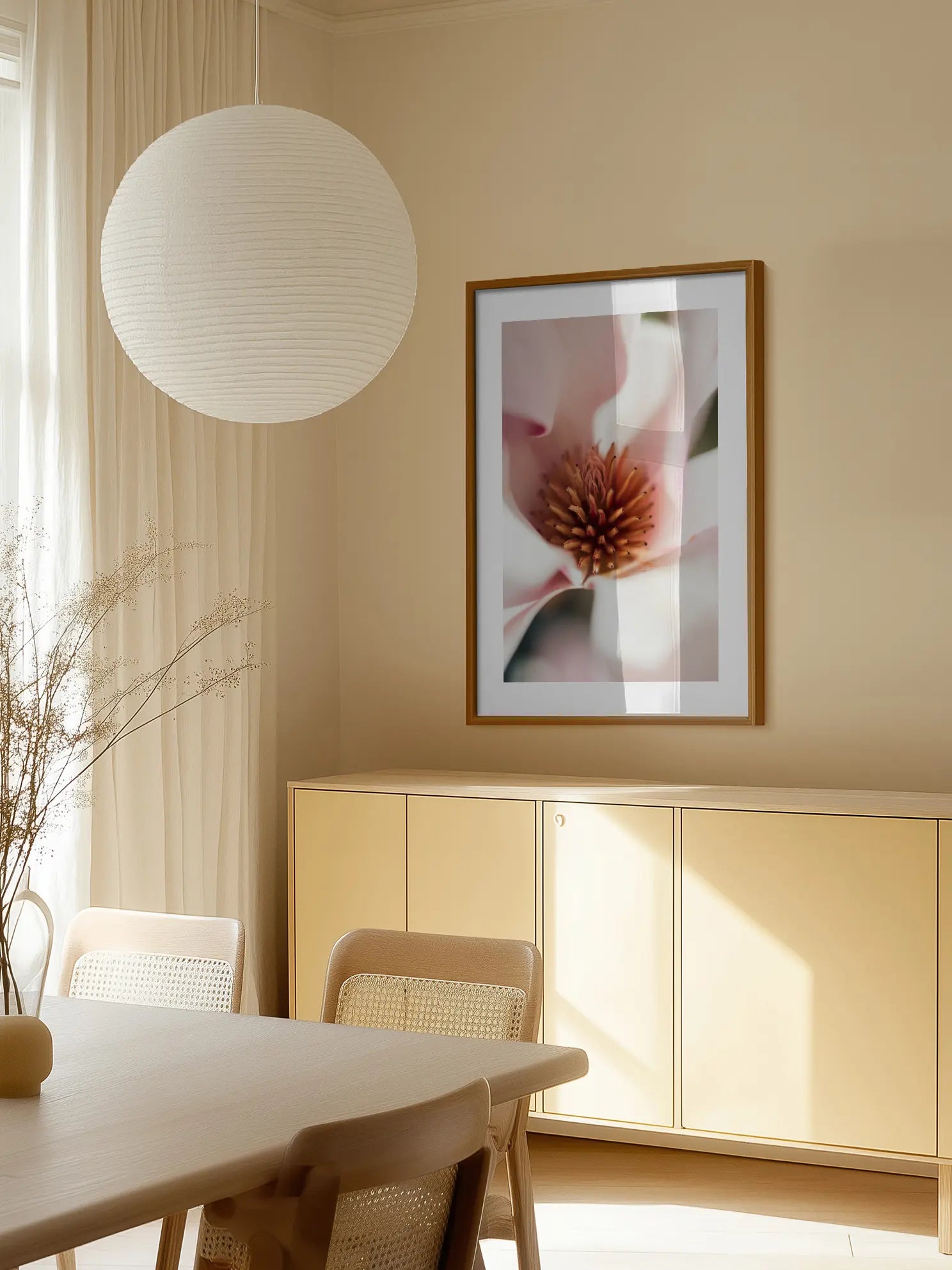 Magnolia Blossom Close Up Poster