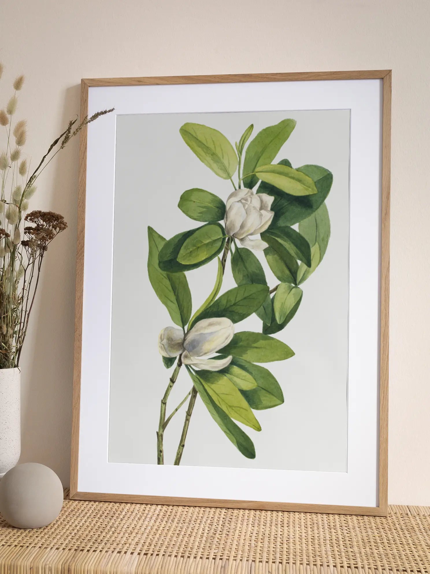 Magnolia Flower Poster