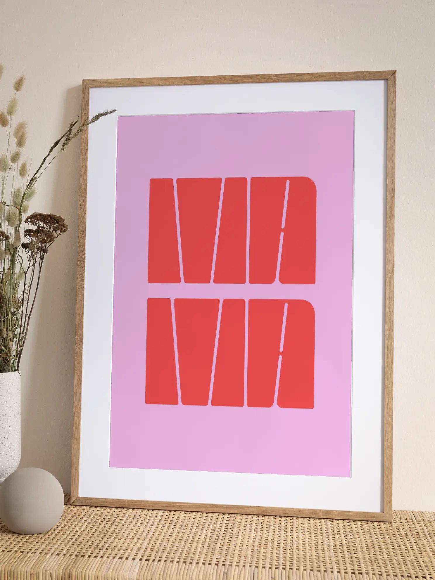 Mama Minimal Poster