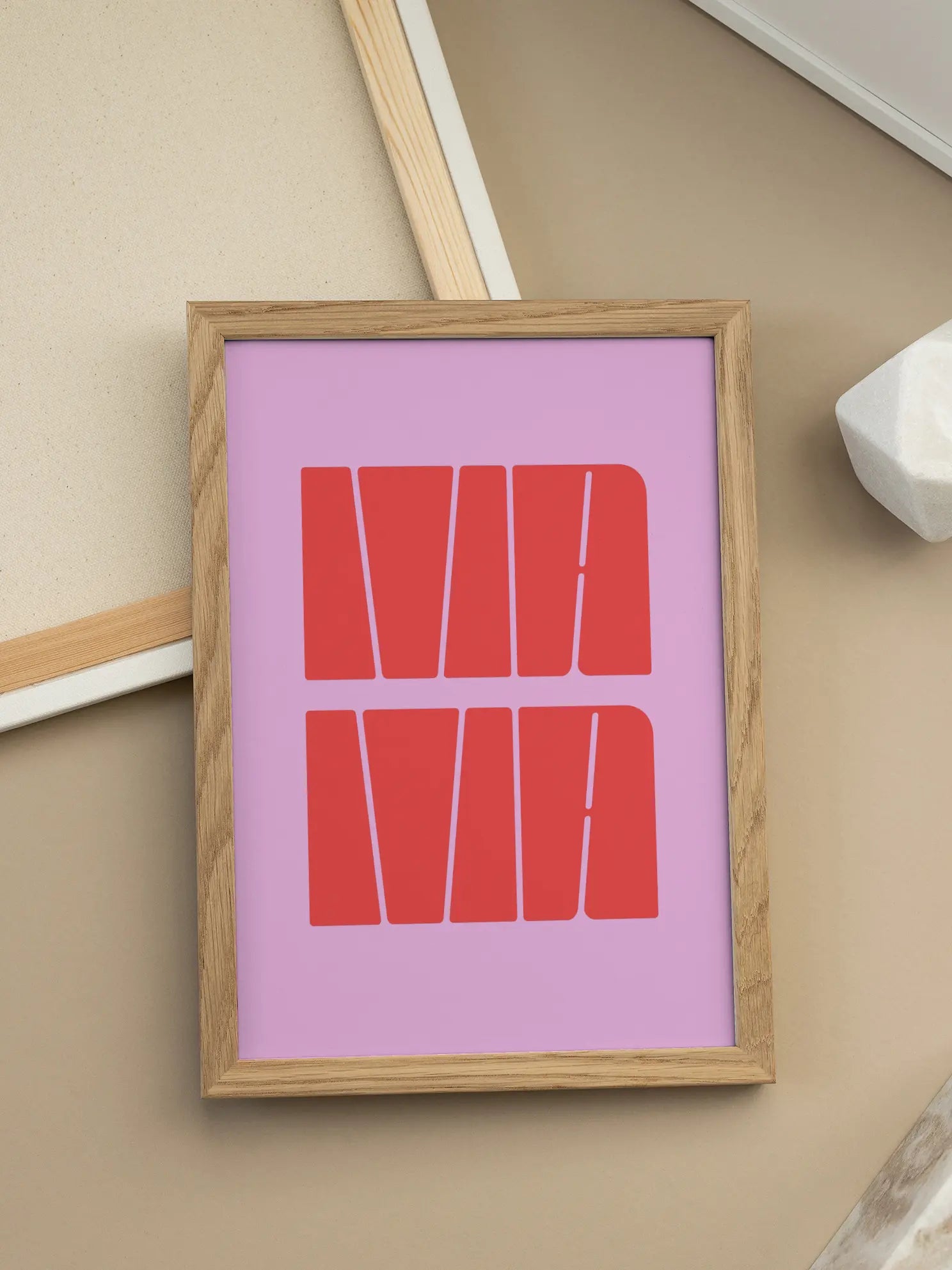 Mama Minimal Poster
