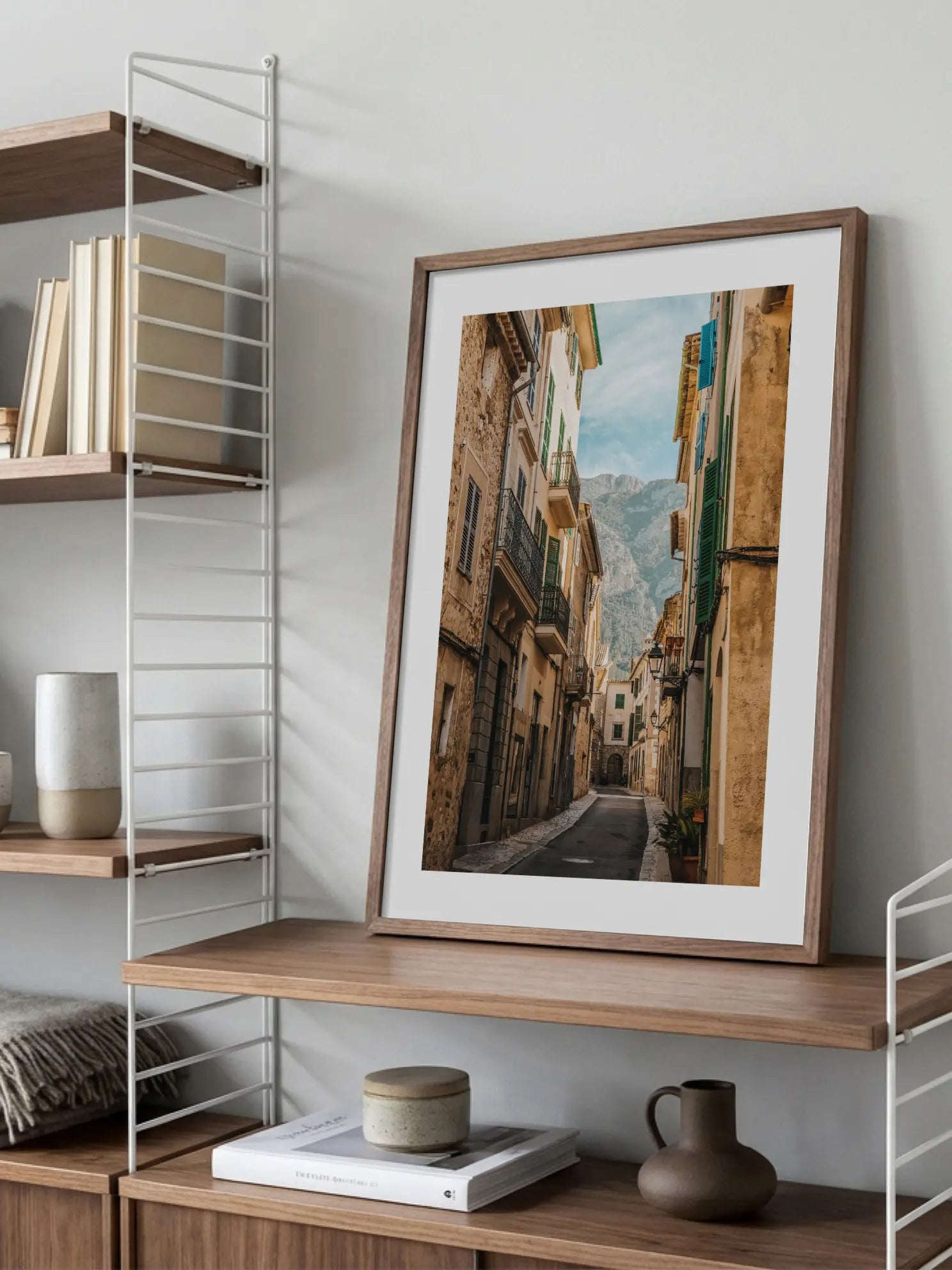 Meandering Alley Poster