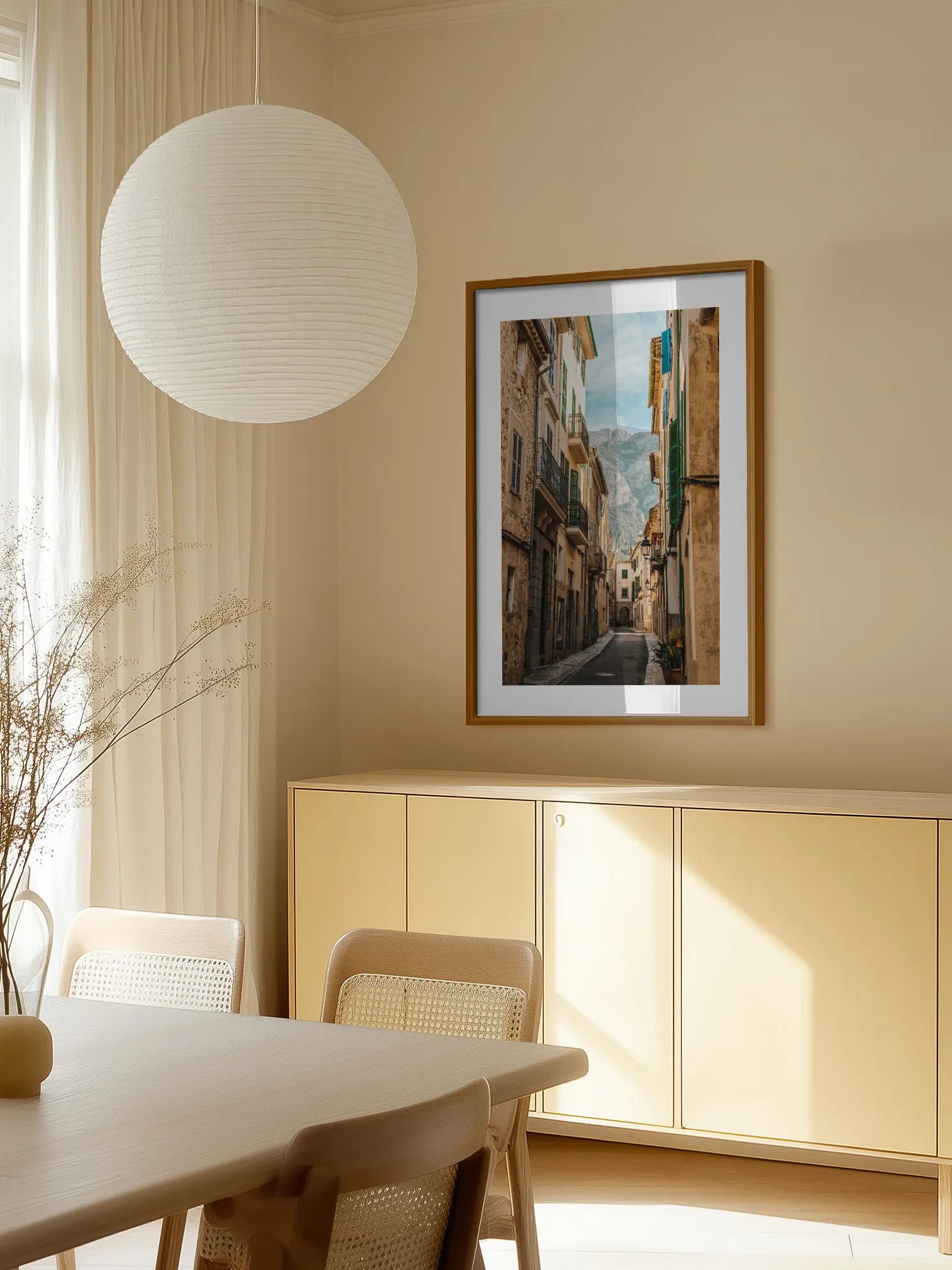 Meandering Alley Poster