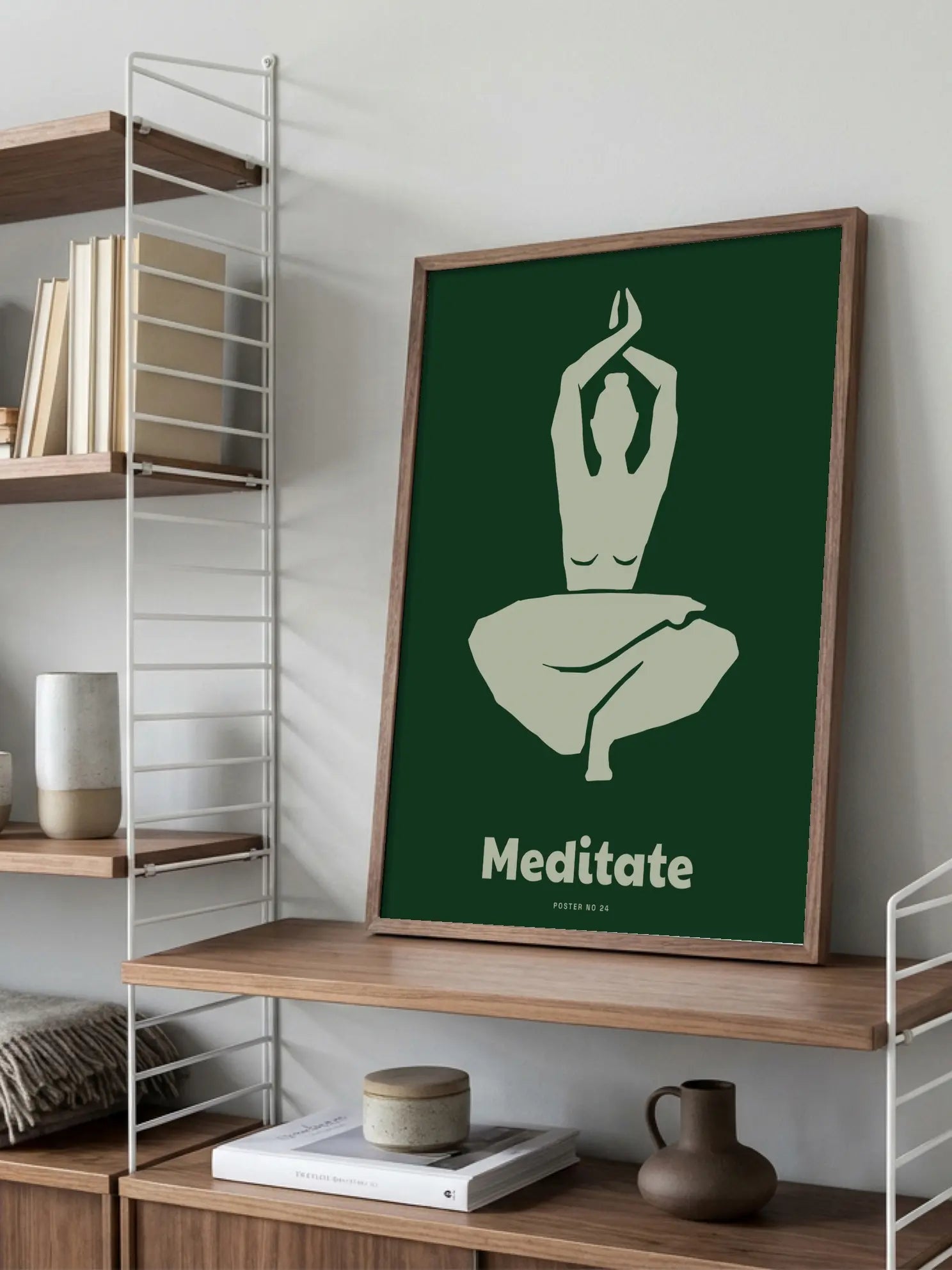 Meditate Poster
